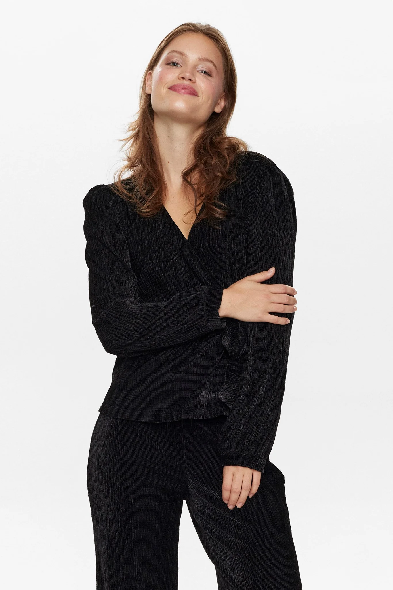 NUMILLAS BLOUSE - Caviar