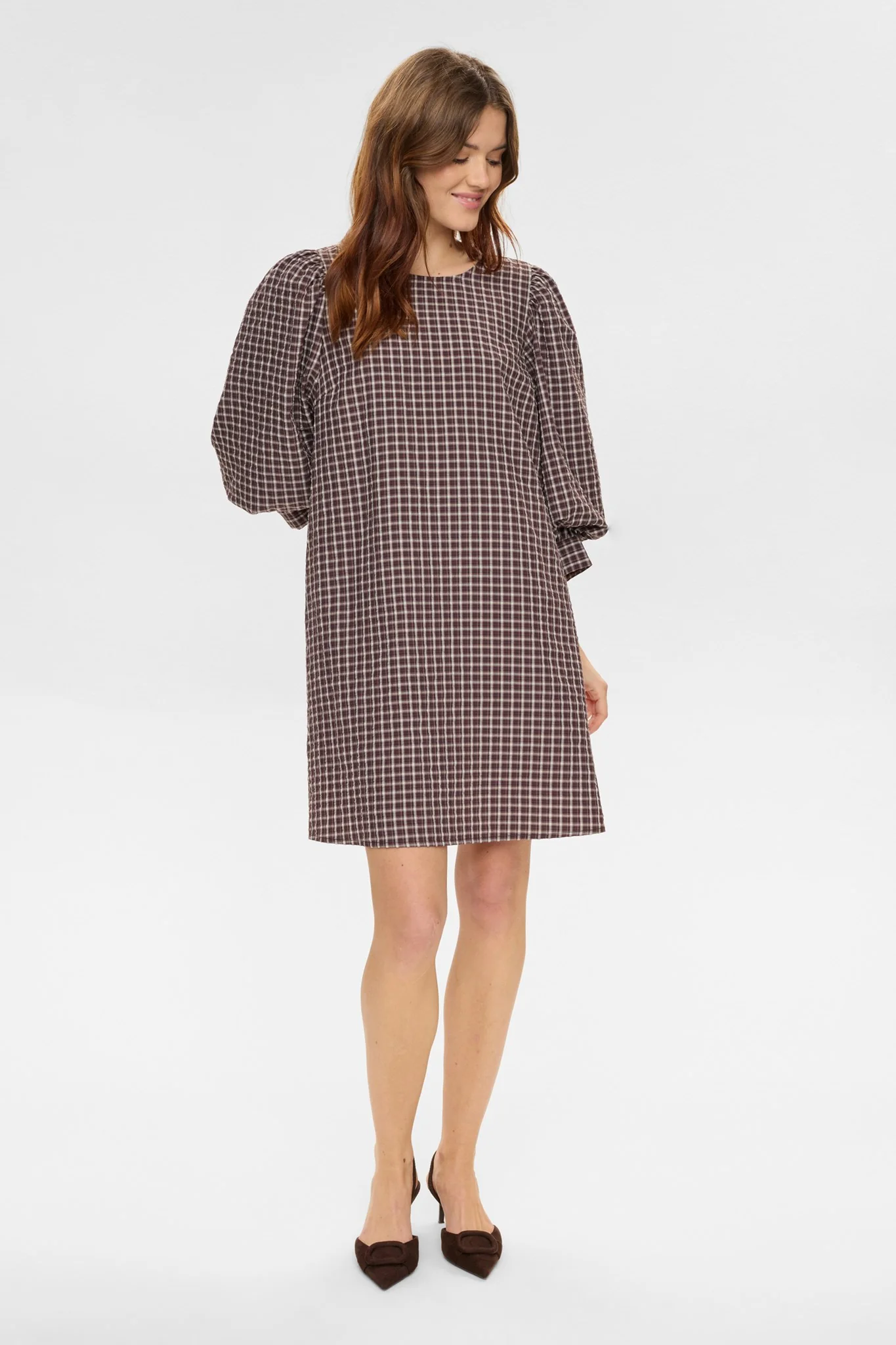 NUMILSA DRESS - Black Coffee