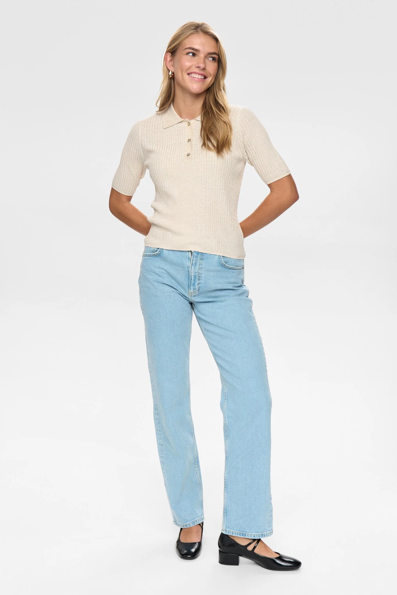 NUMIMI PULLOVER - Cloud Dancer - Image 3