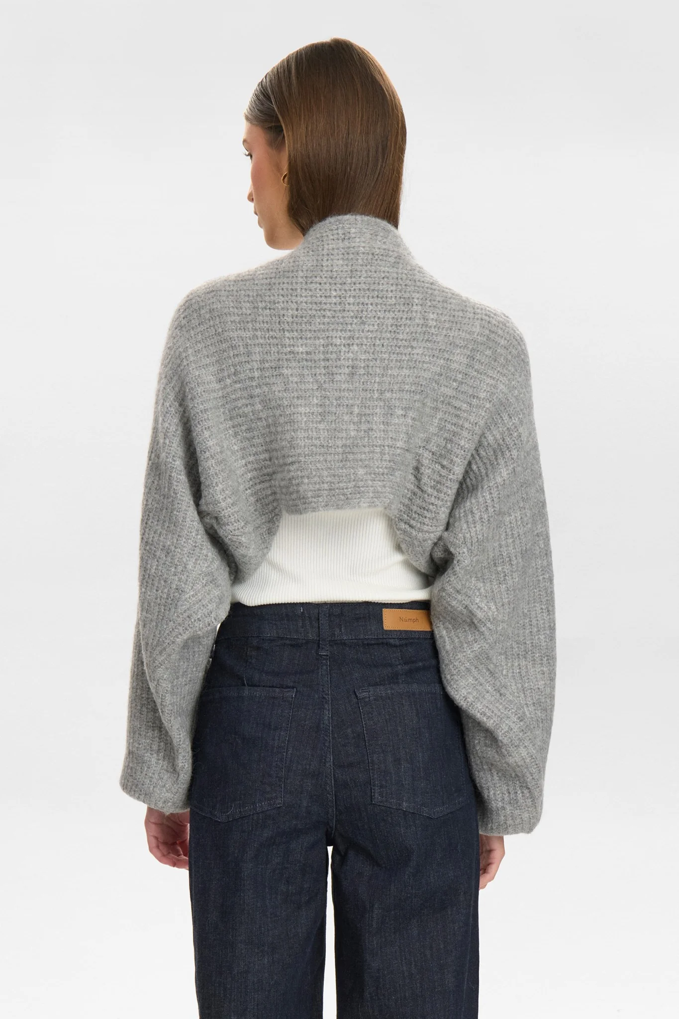 NUMINA BOLERO - Light grey mel - Image 2