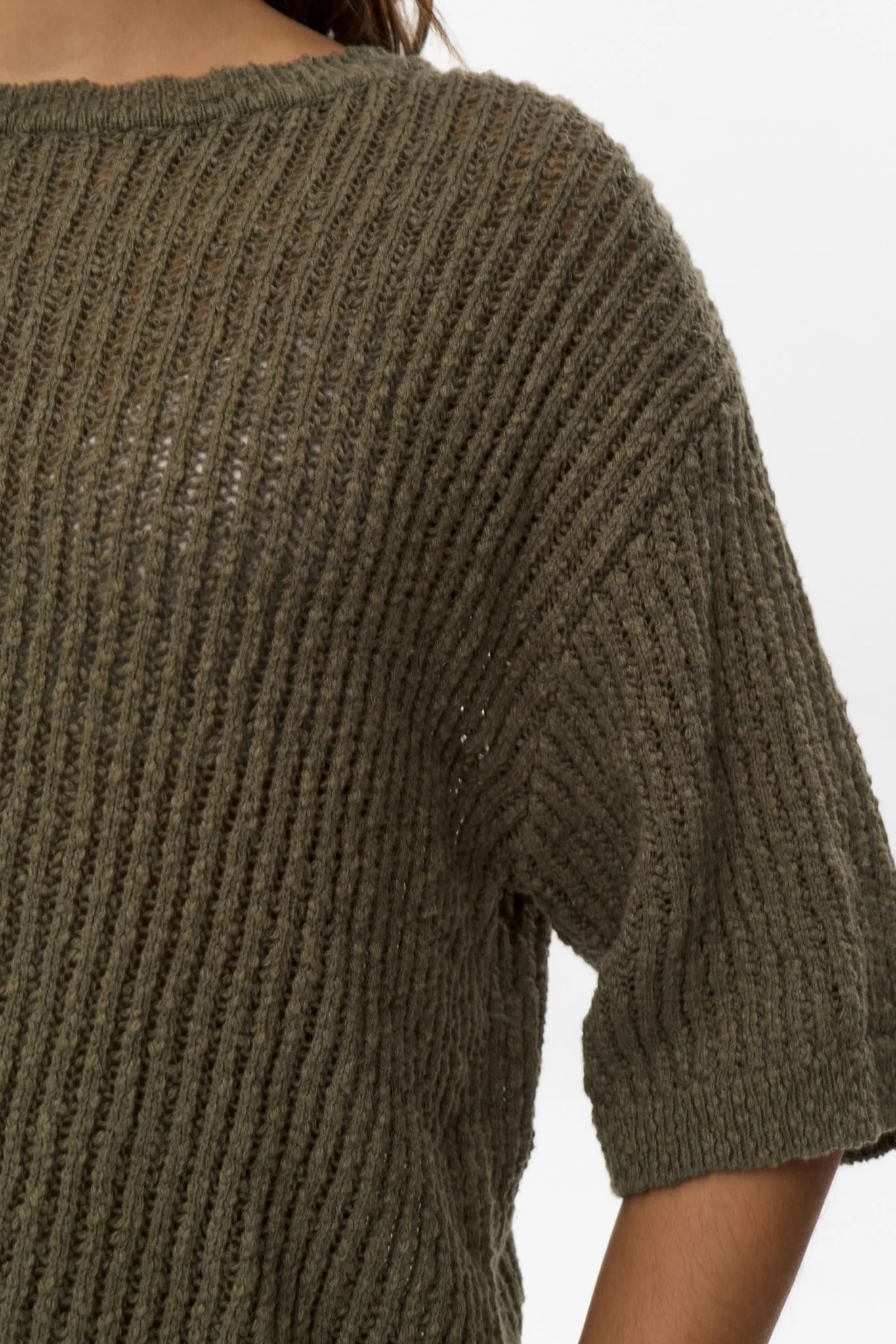 NUMIRANDI SS PULLOVER - Grape leaf - Image 4