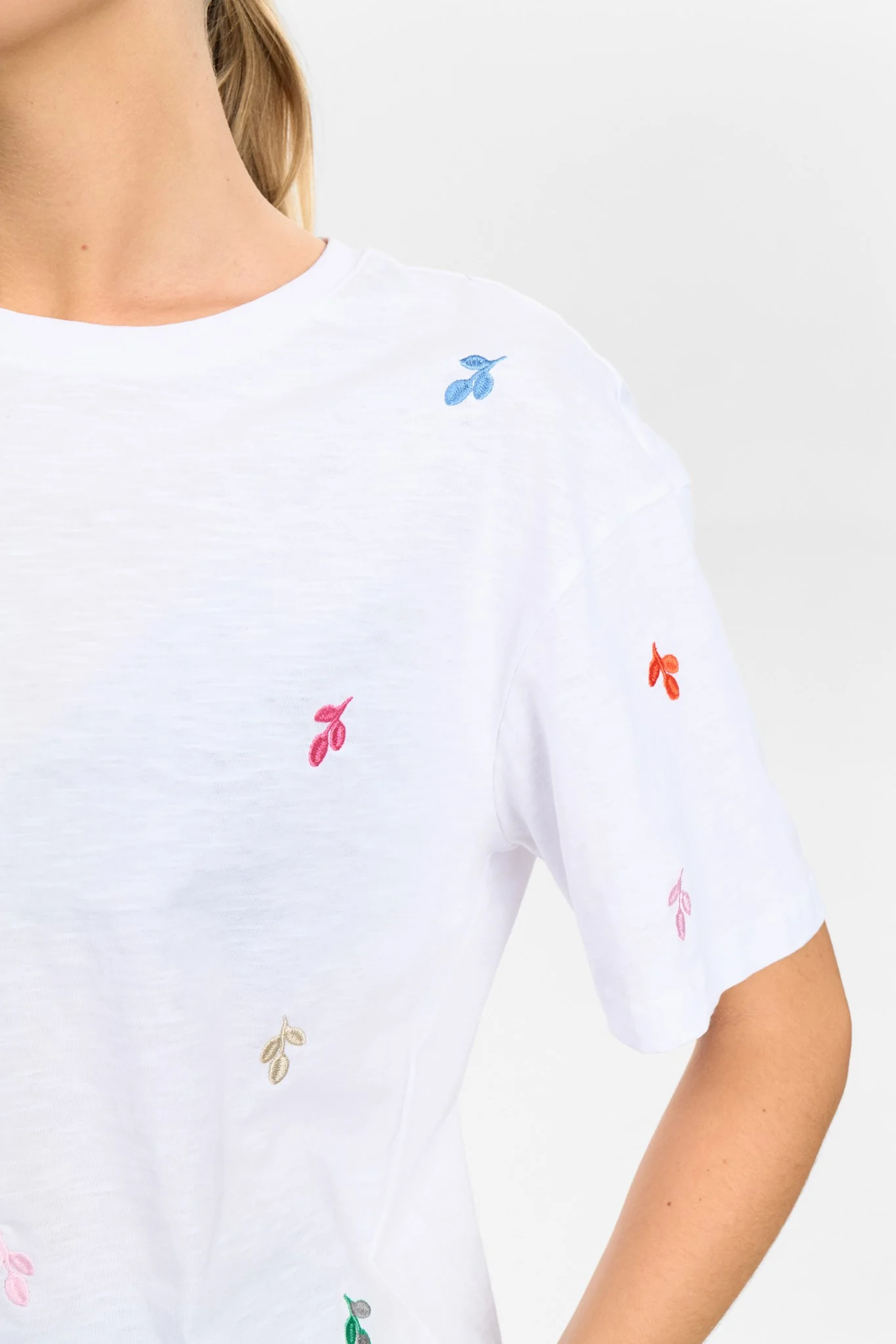 NUMIRELLO BOXY T-SHIRT - GOTS - Bright White - Image 4