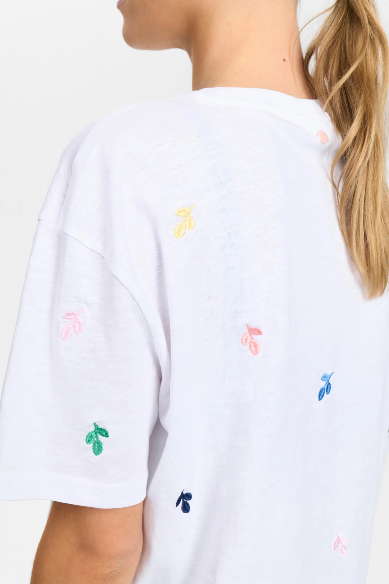 NUMIRELLO BOXY T-SHIRT - GOTS - Bright White - Image 5