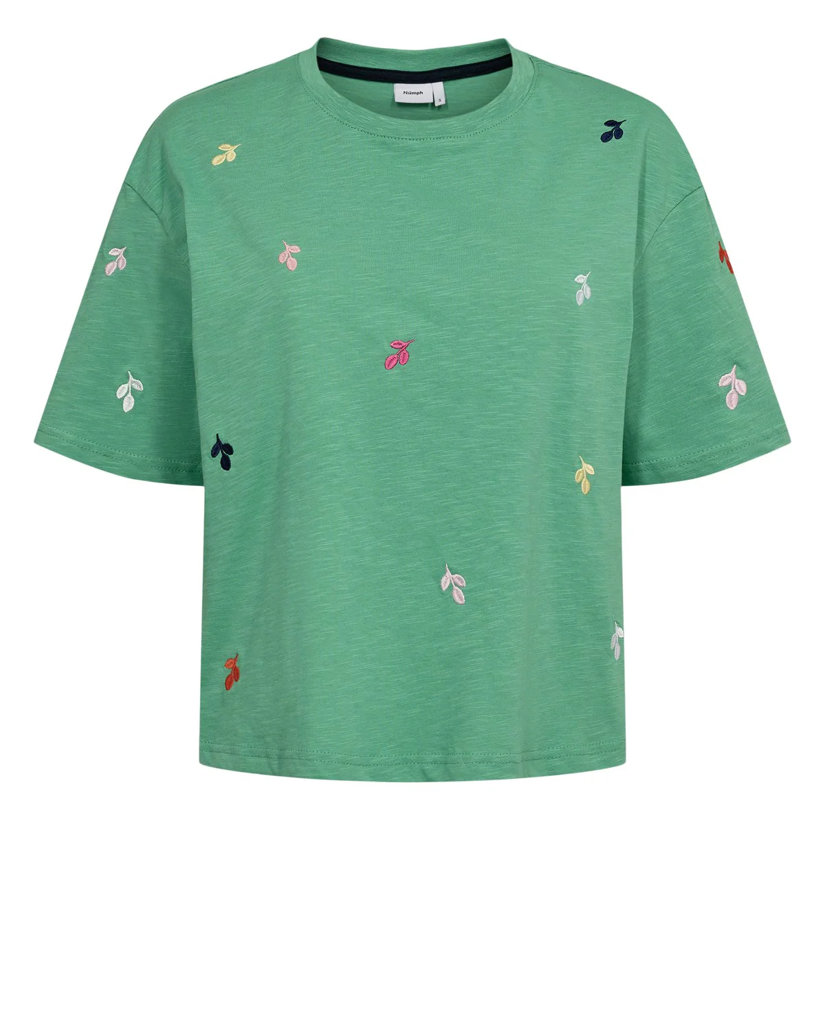 NUMIRELLO BOXY T-SHIRT - GOTS - Green Spruce - Image 6