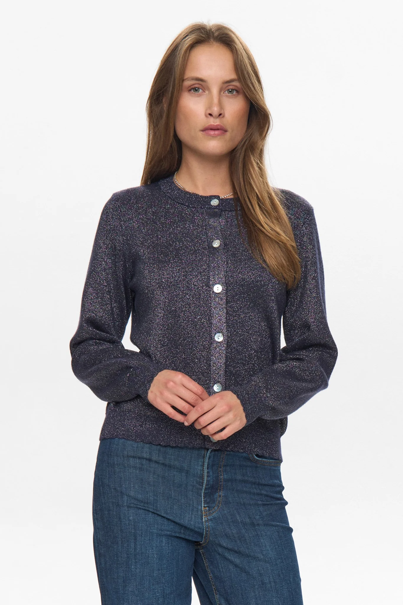 NUMIRIAM CARDIGAN - Dark Sapphire