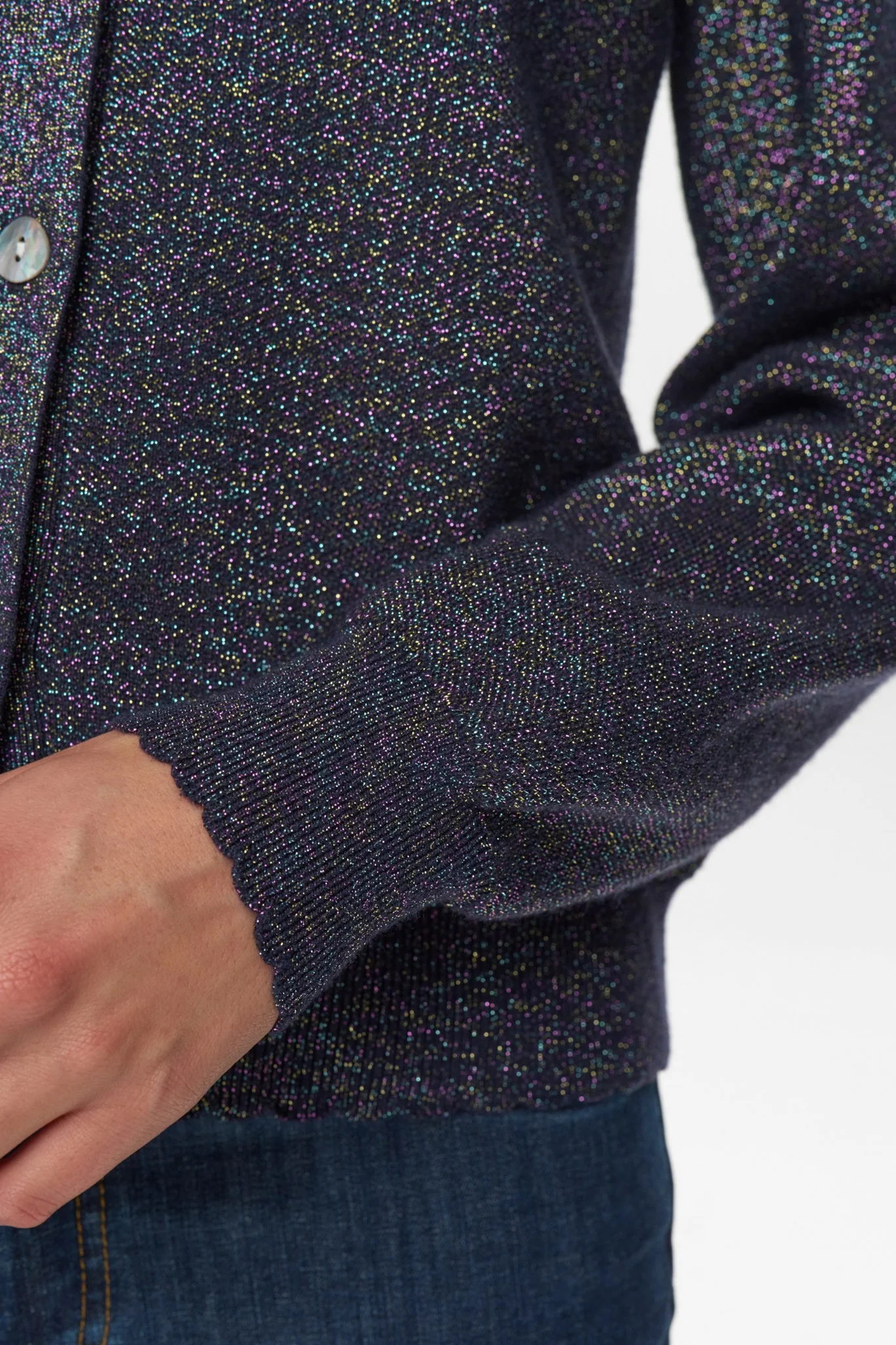 NUMIRIAM CARDIGAN - Dark Sapphire - Image 5