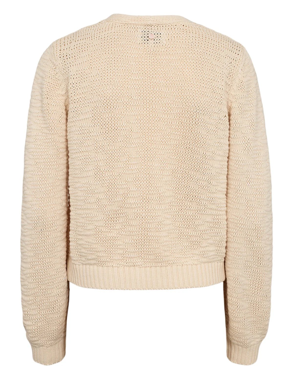 NUMIRNA CROPPED CARDIGAN - Sandshell - Image 7