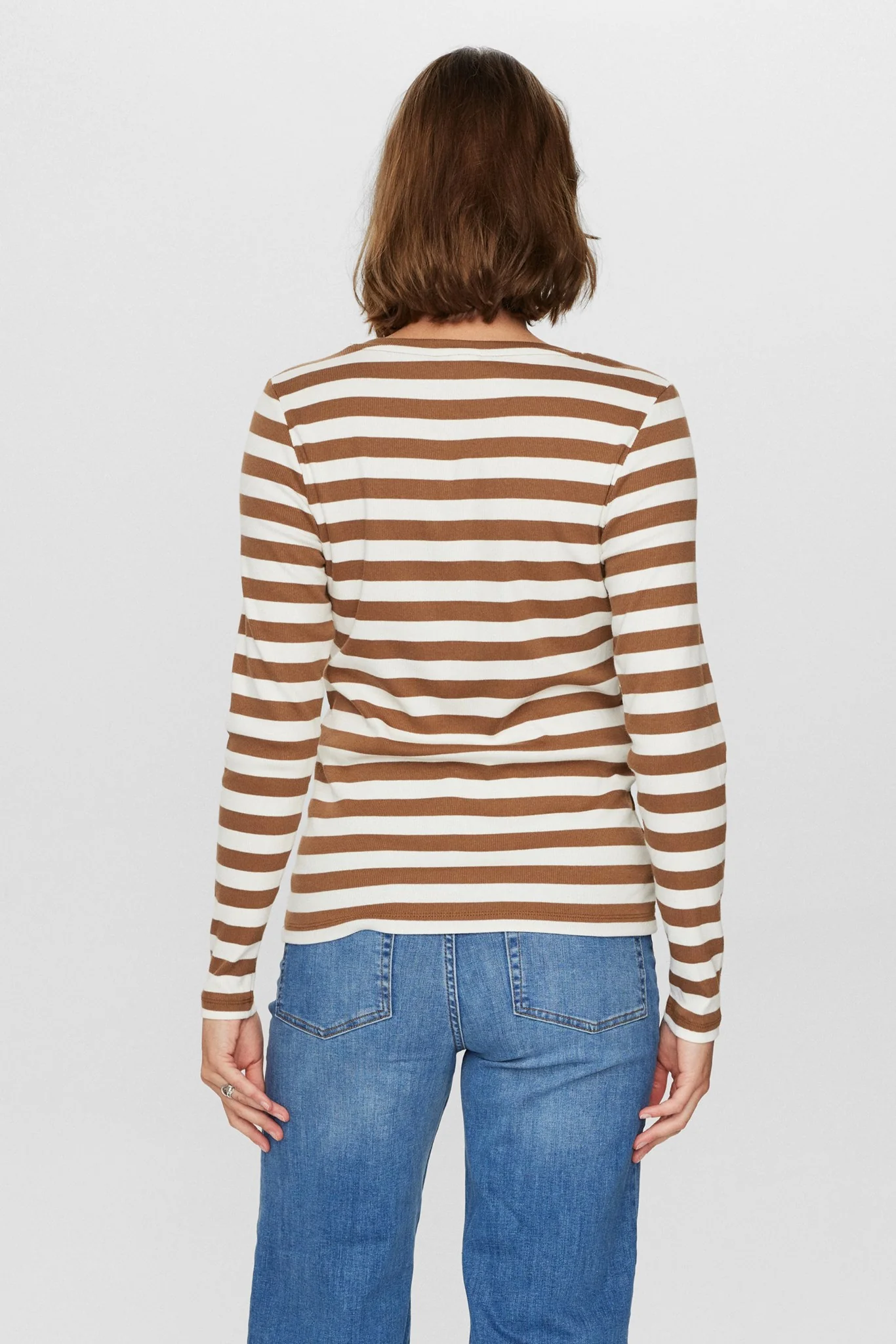 NUMIXIE LS T-SHIRT - GOTS - Kangaroo - Image 2