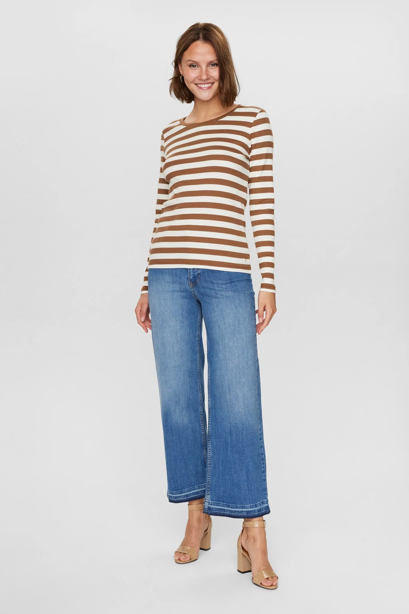 NUMIXIE LS T-SHIRT - GOTS - Kangaroo - Image 3