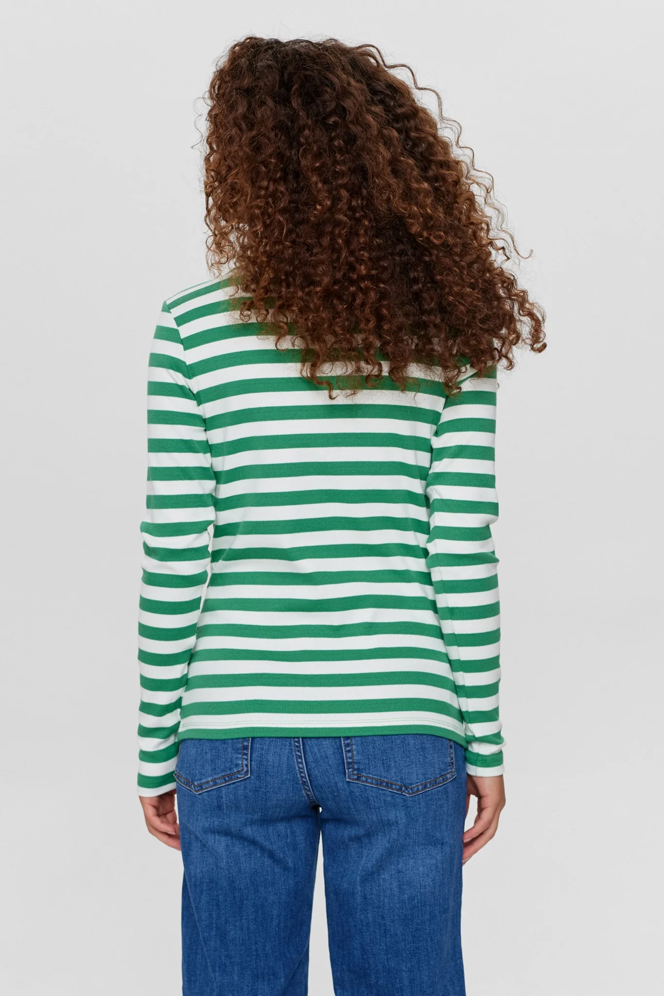 NUMIXIE LS T-SHIRT - GOTS - Pine Green - Image 2