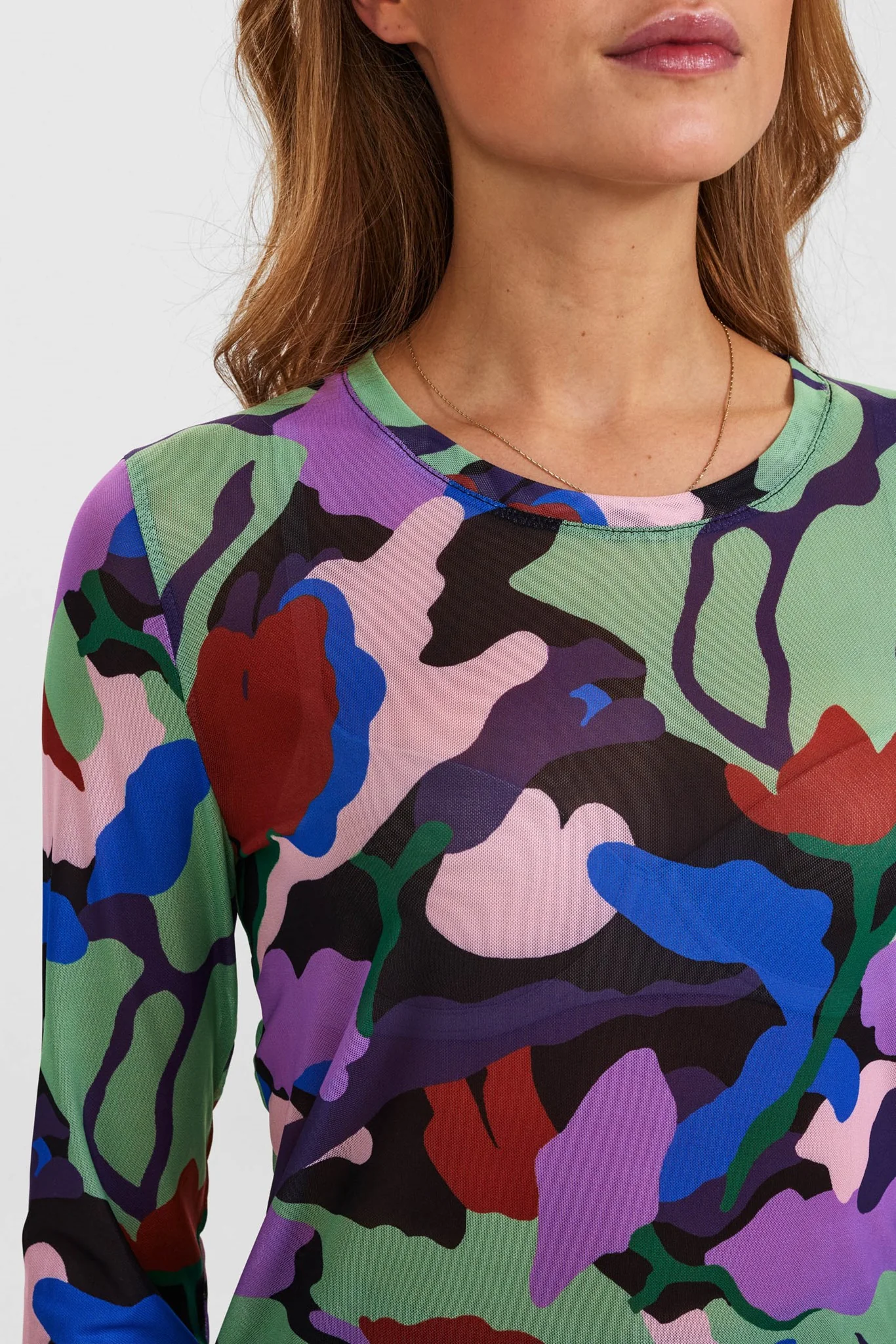 NUMOLLY BLOUSE - Lupine - Image 4
