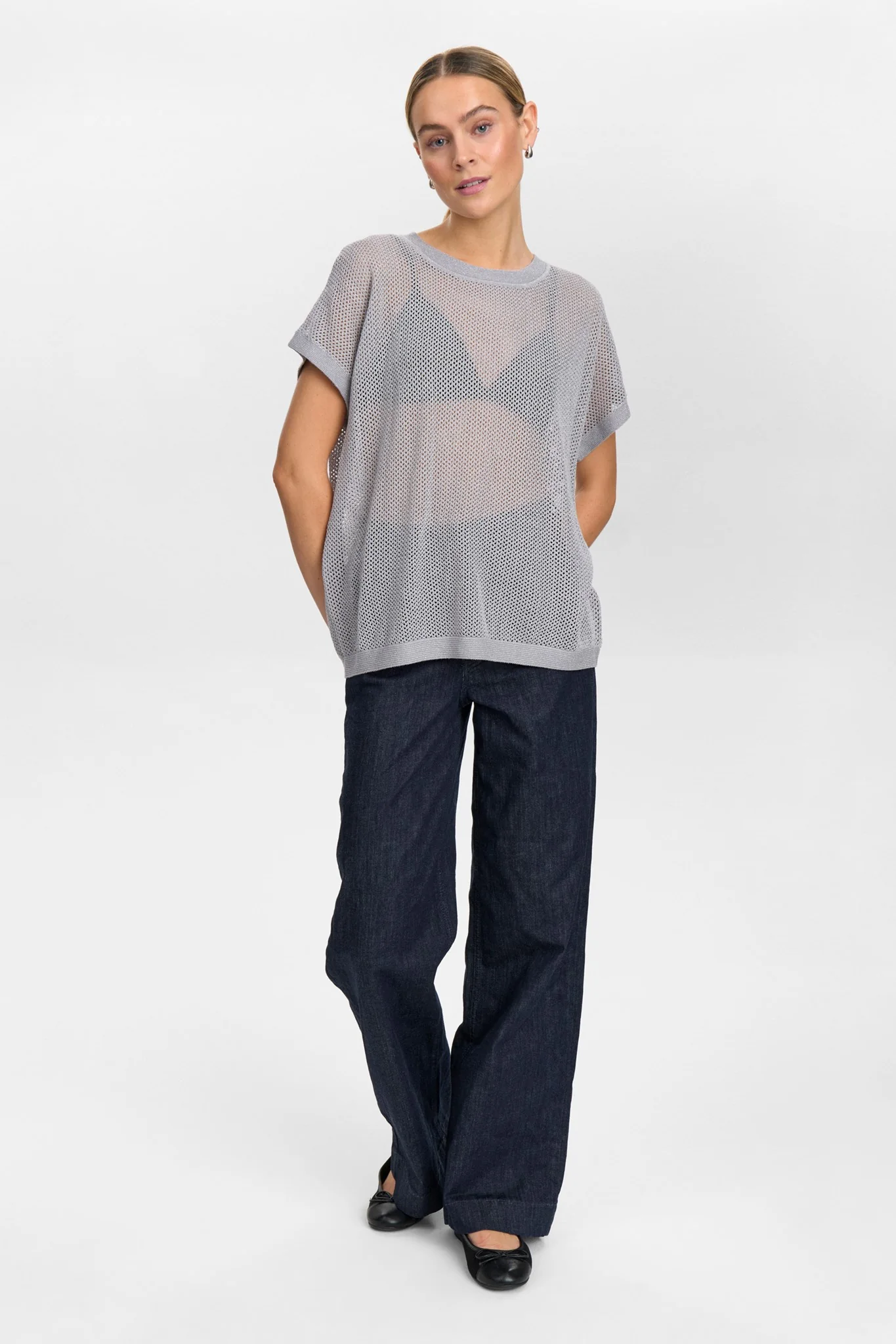 NUMONA DARLENE PULLOVER - Silver - Image 3