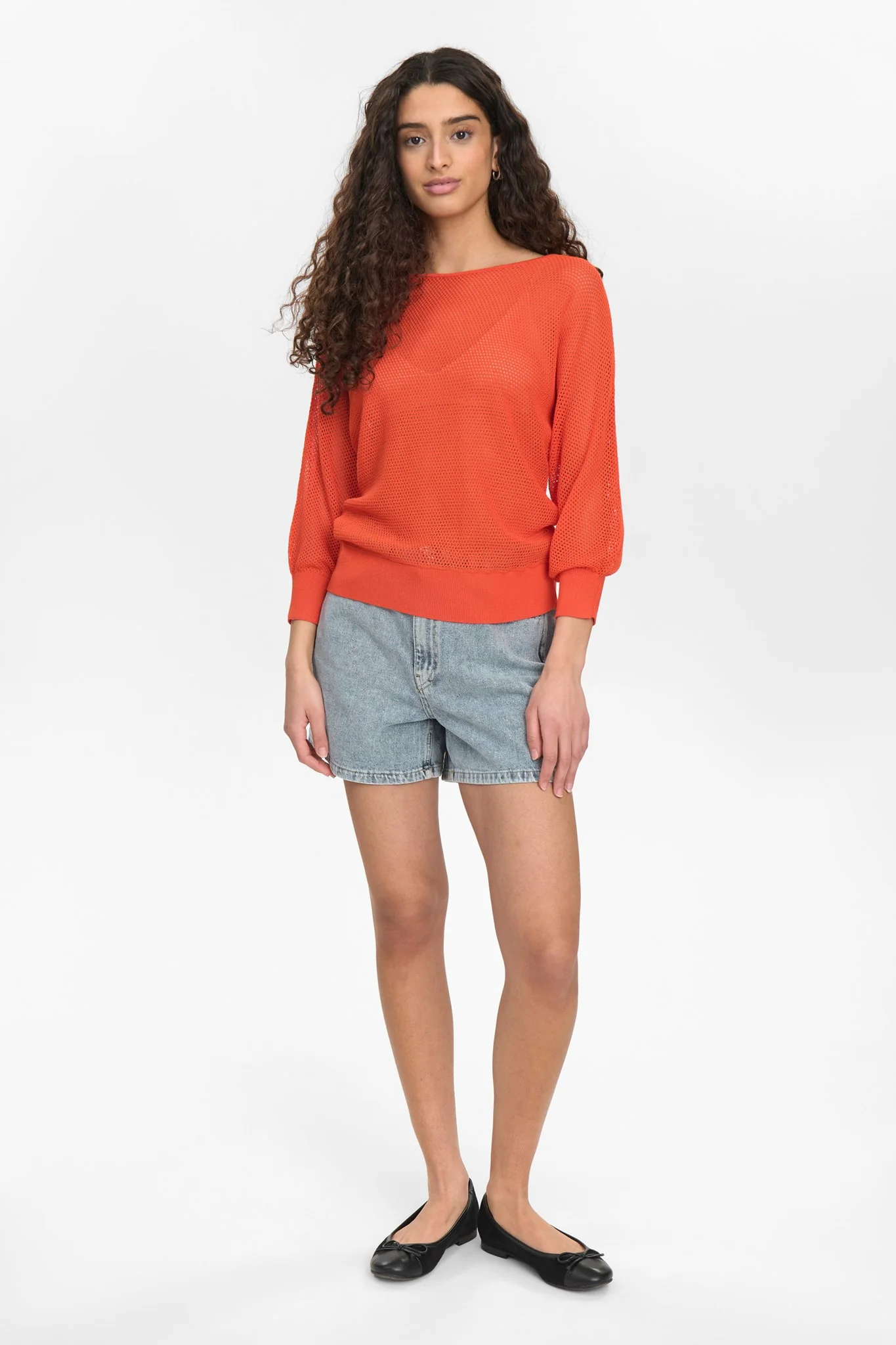 NUMONIS DAYA PULLOVER - Cherry Tomato - Image 3
