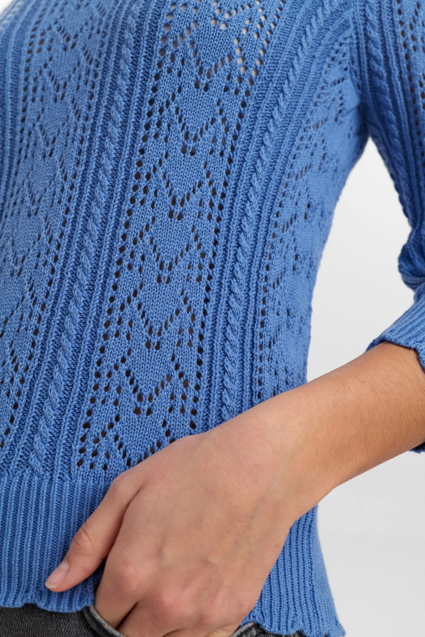 NUMORELLO SS PULLOVER - Granada Sky - Image 5