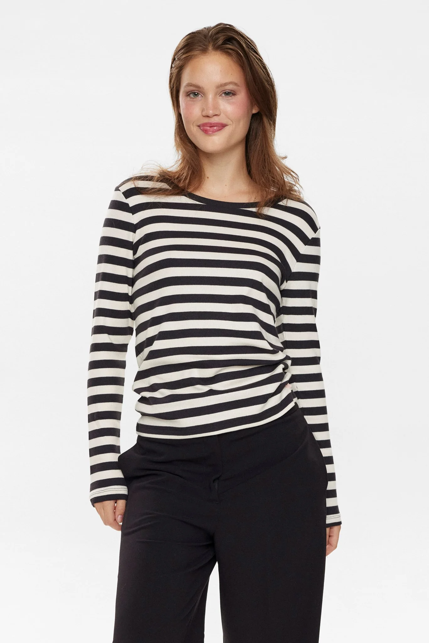 NUMOXIE LS T-SHIRT - Caviar
