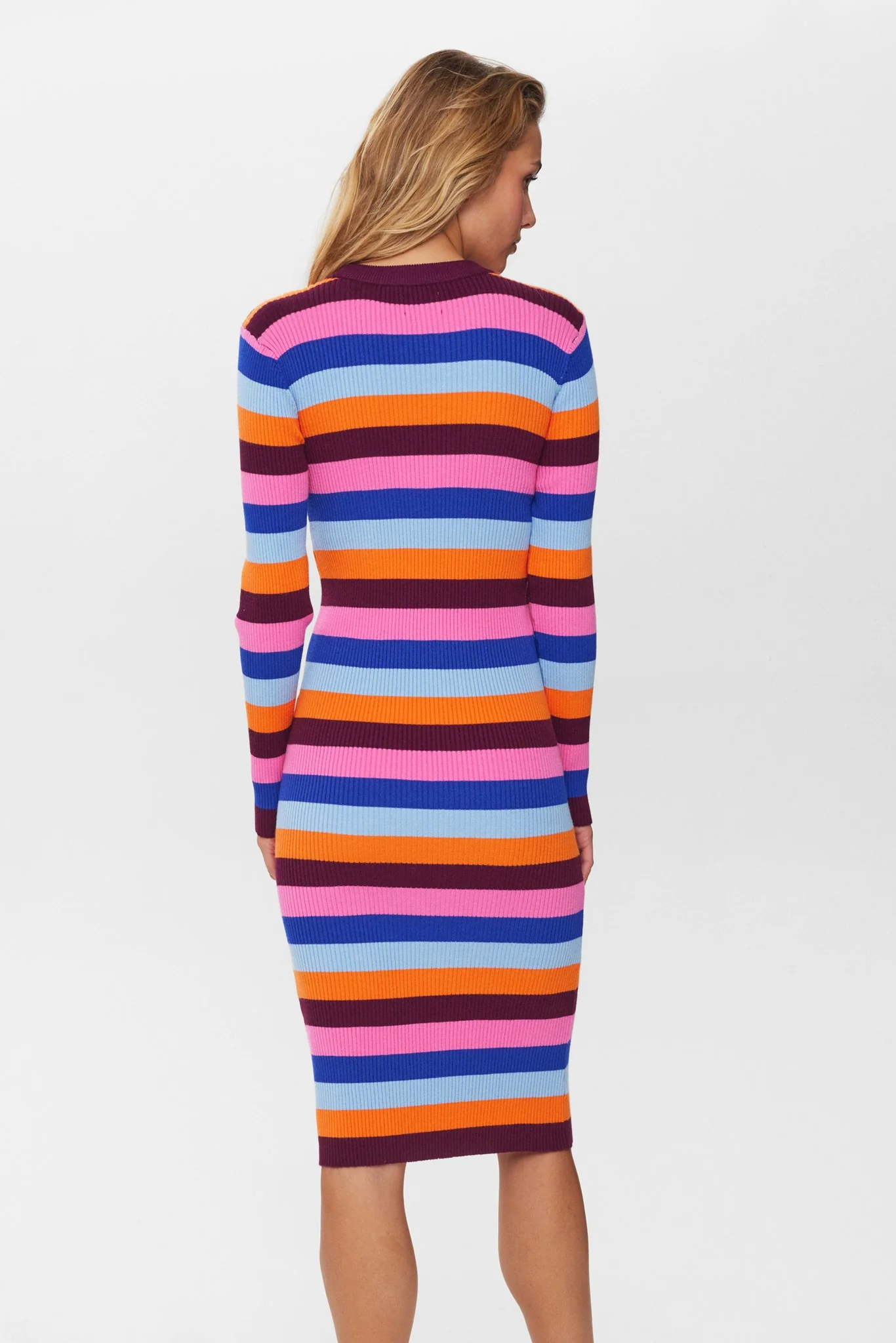 NUMULTA DRESS - Red Orange - Image 2