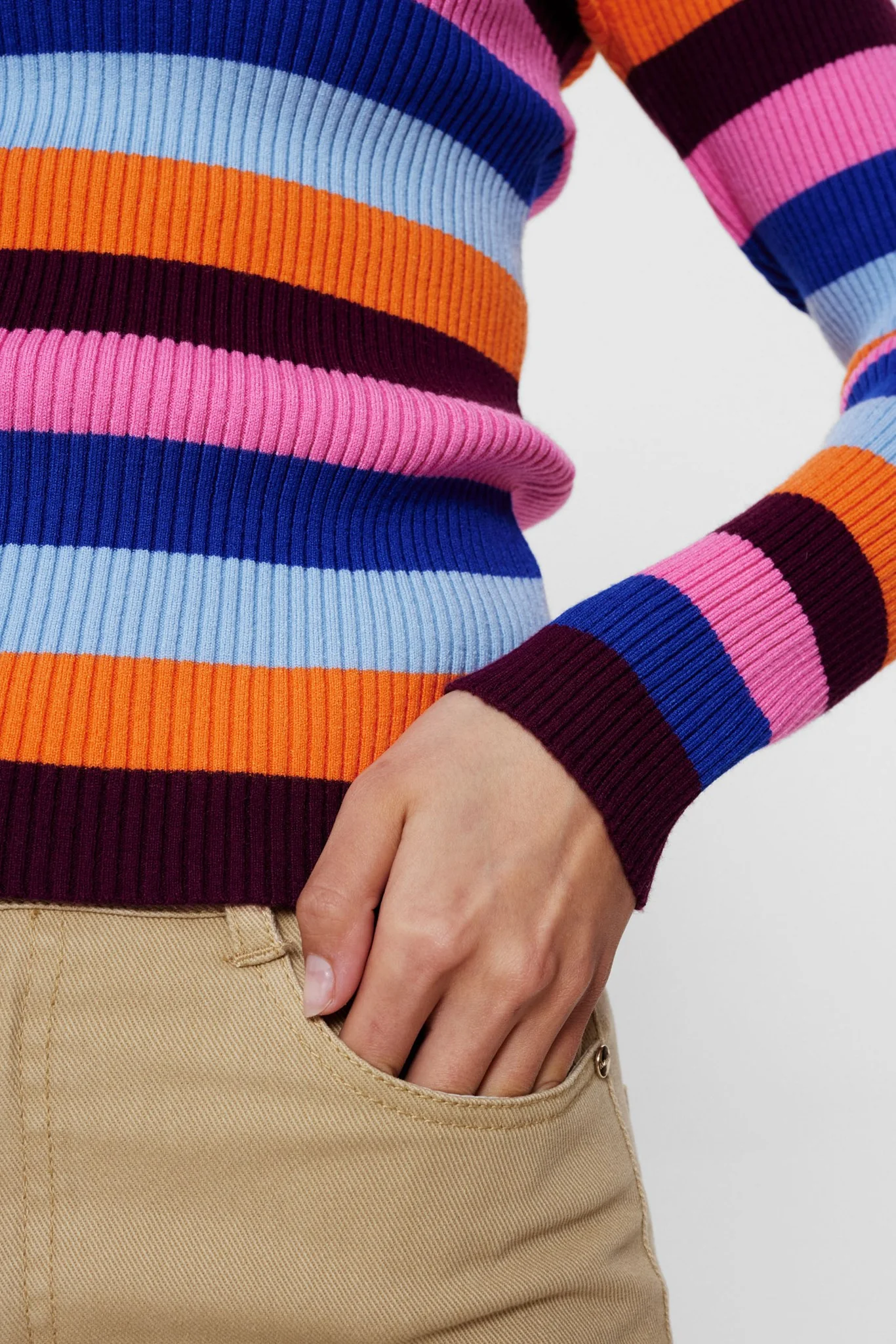 NUMULTA PULLOVER - Red Orange - Image 4