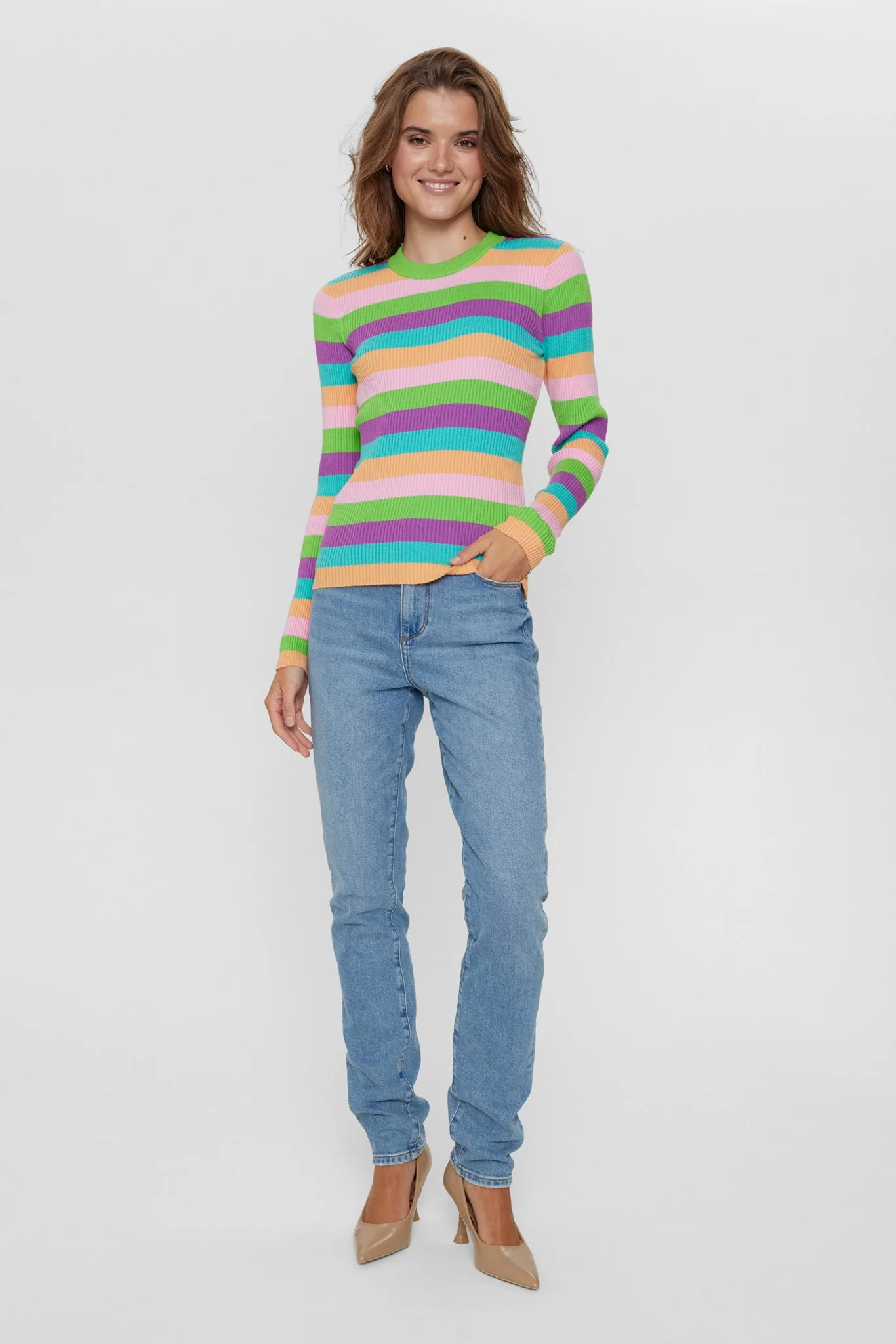 NUMULTA PULLOVER - Tangerine - Image 3