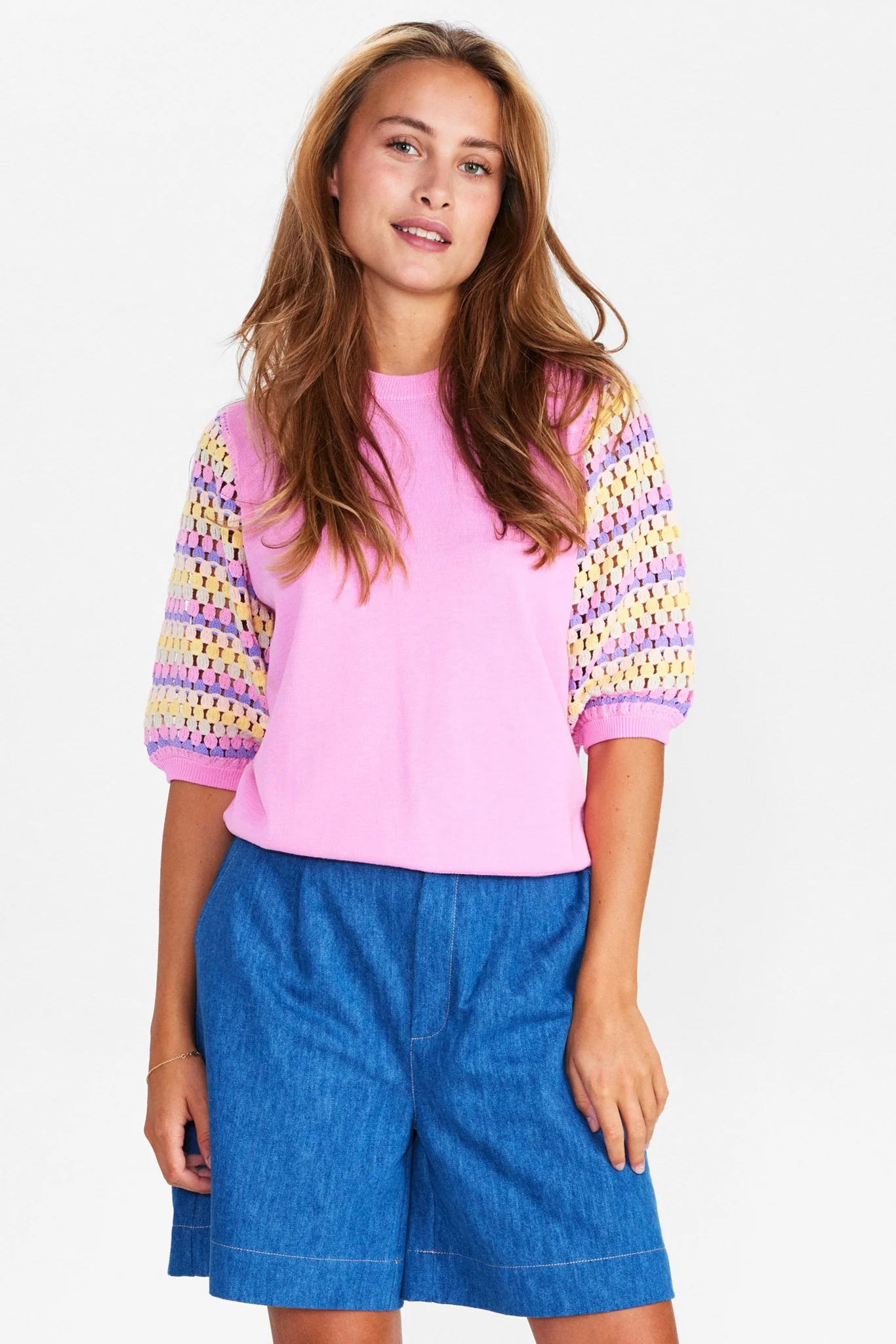 NUNANETT PULLOVER - Begonia Pink