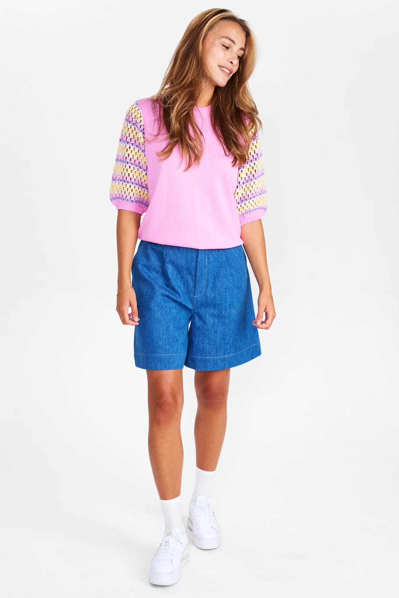 NUNANETT PULLOVER - Begonia Pink - Image 3