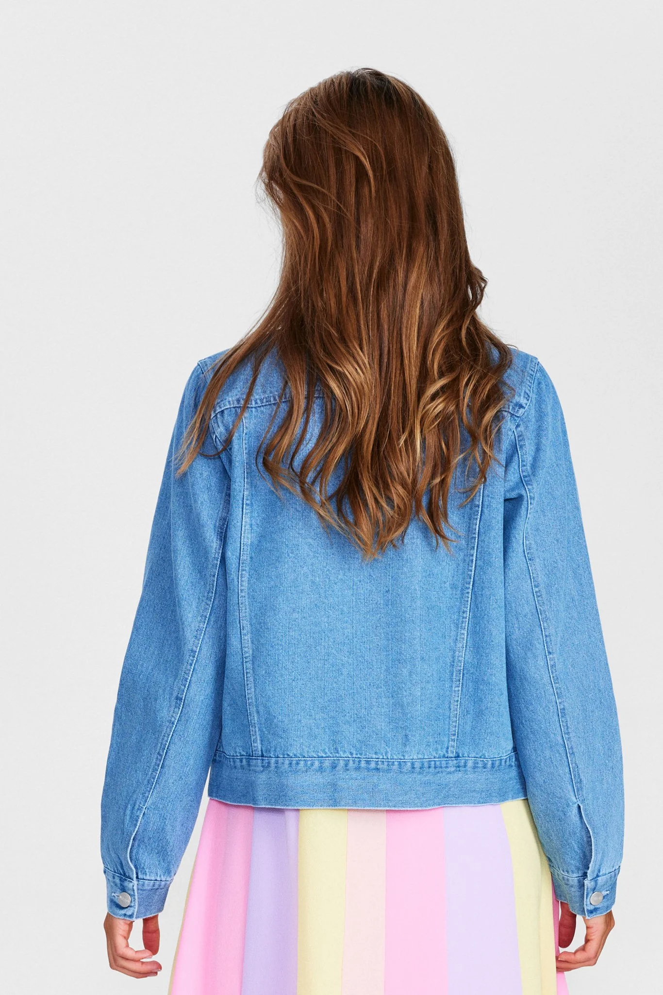 NUNAYA JACKET - Light Blue Denim - Image 2