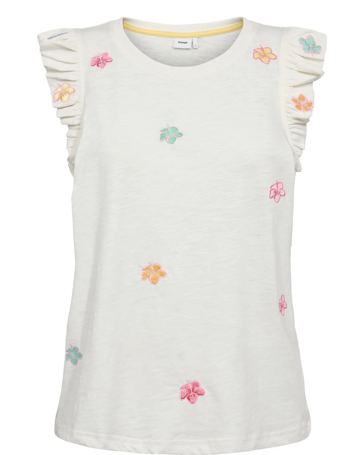 NUNESSA T-SHIRT - GOTS - Cloud Dancer