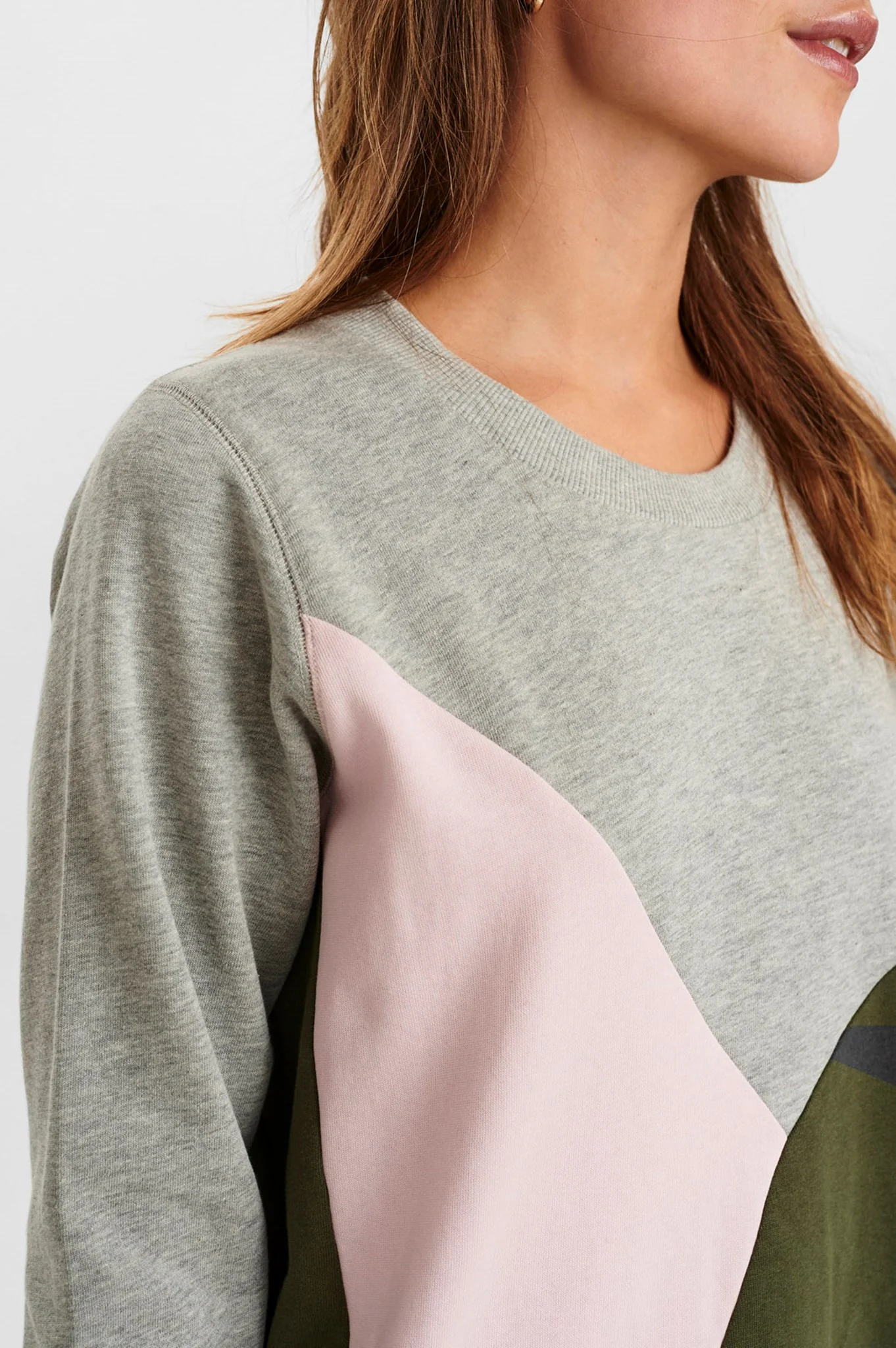 NUNICOLA SWEAT - Medium Grey mel - Image 4