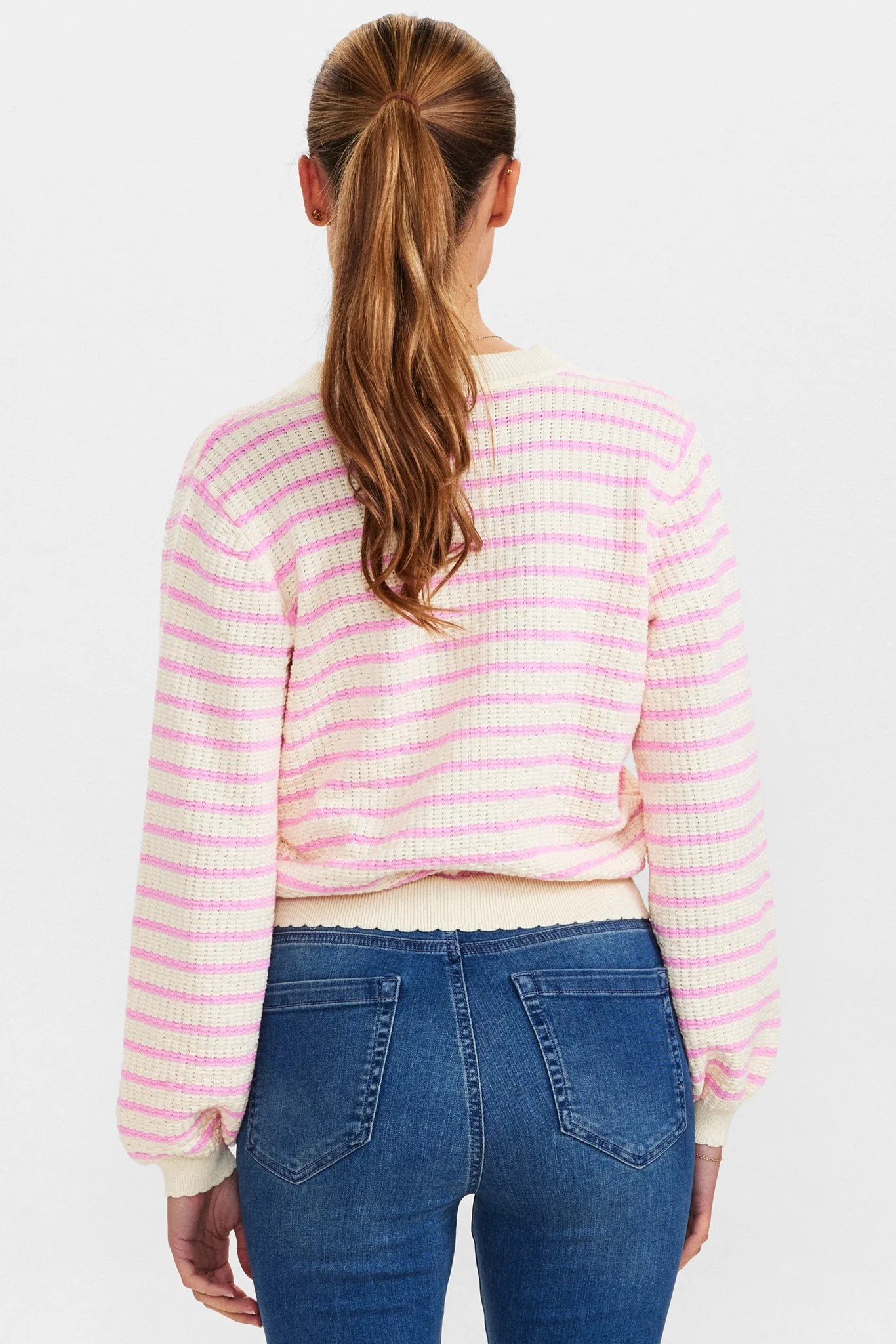 NUNICOLE CARDIGAN - GOTS - Begonia Pink - Image 2