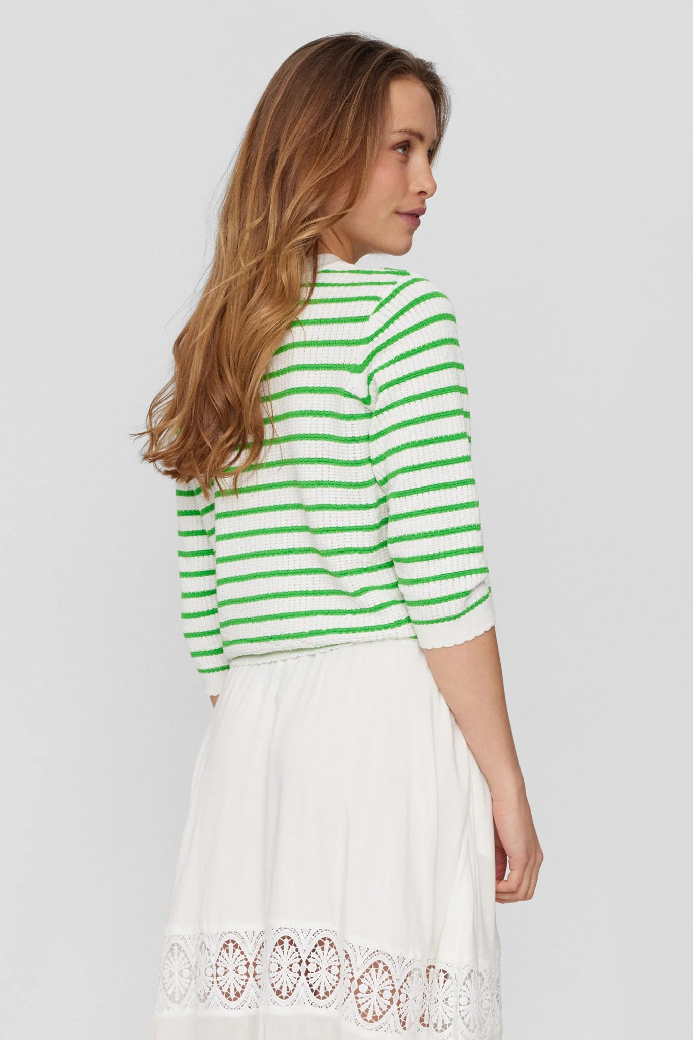 NUNICOLE NEW PULLOVER - GOTS - Classic Green - Image 2