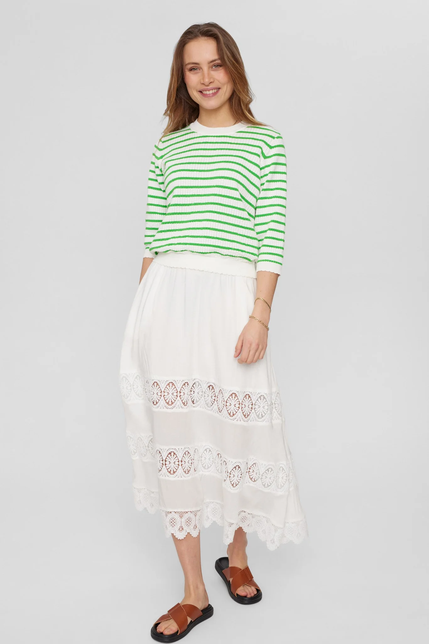 NUNICOLE NEW PULLOVER - GOTS - Classic Green - Image 3