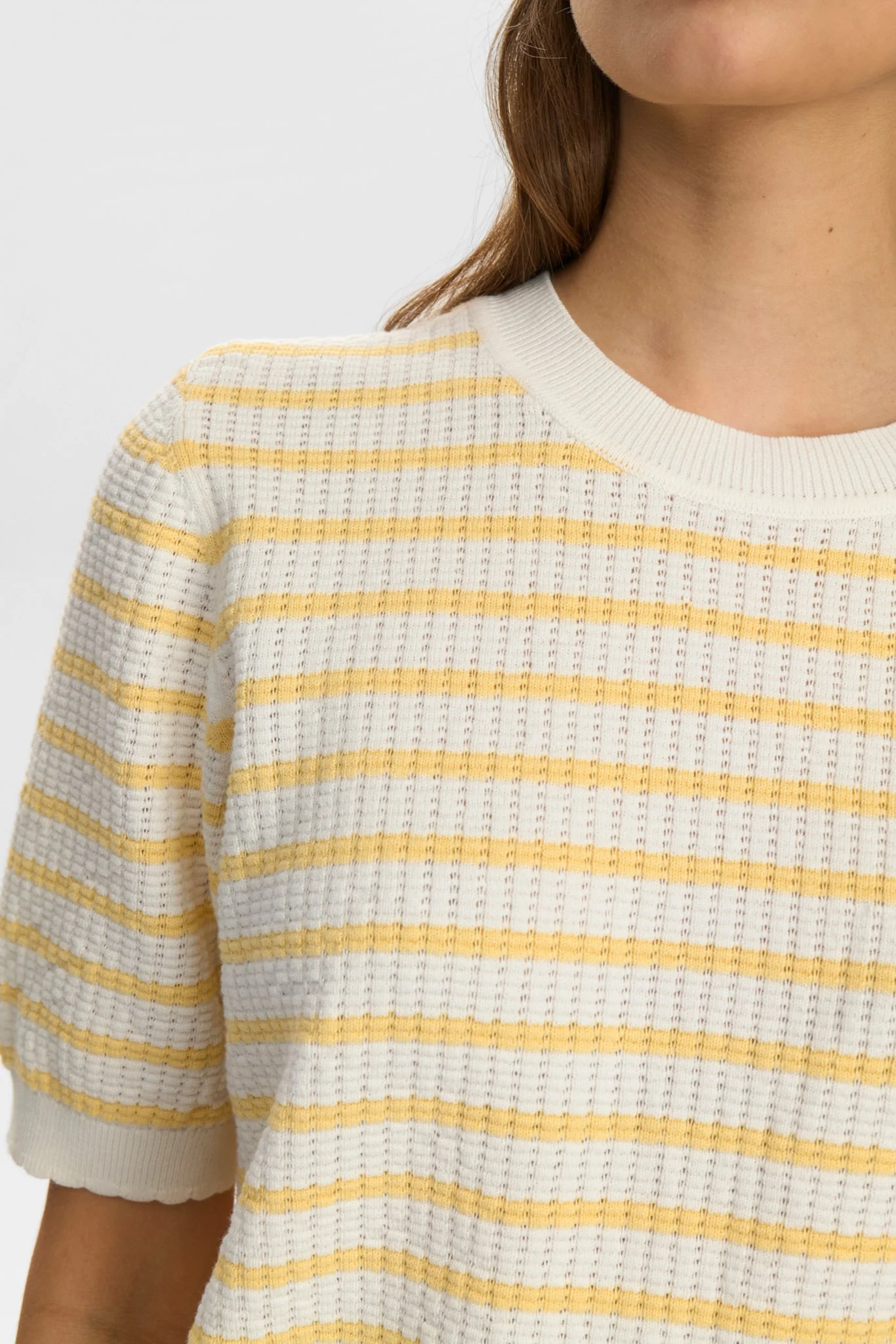 NUNICOLE PULLOVER - GOTS - Golden Haze - Image 5