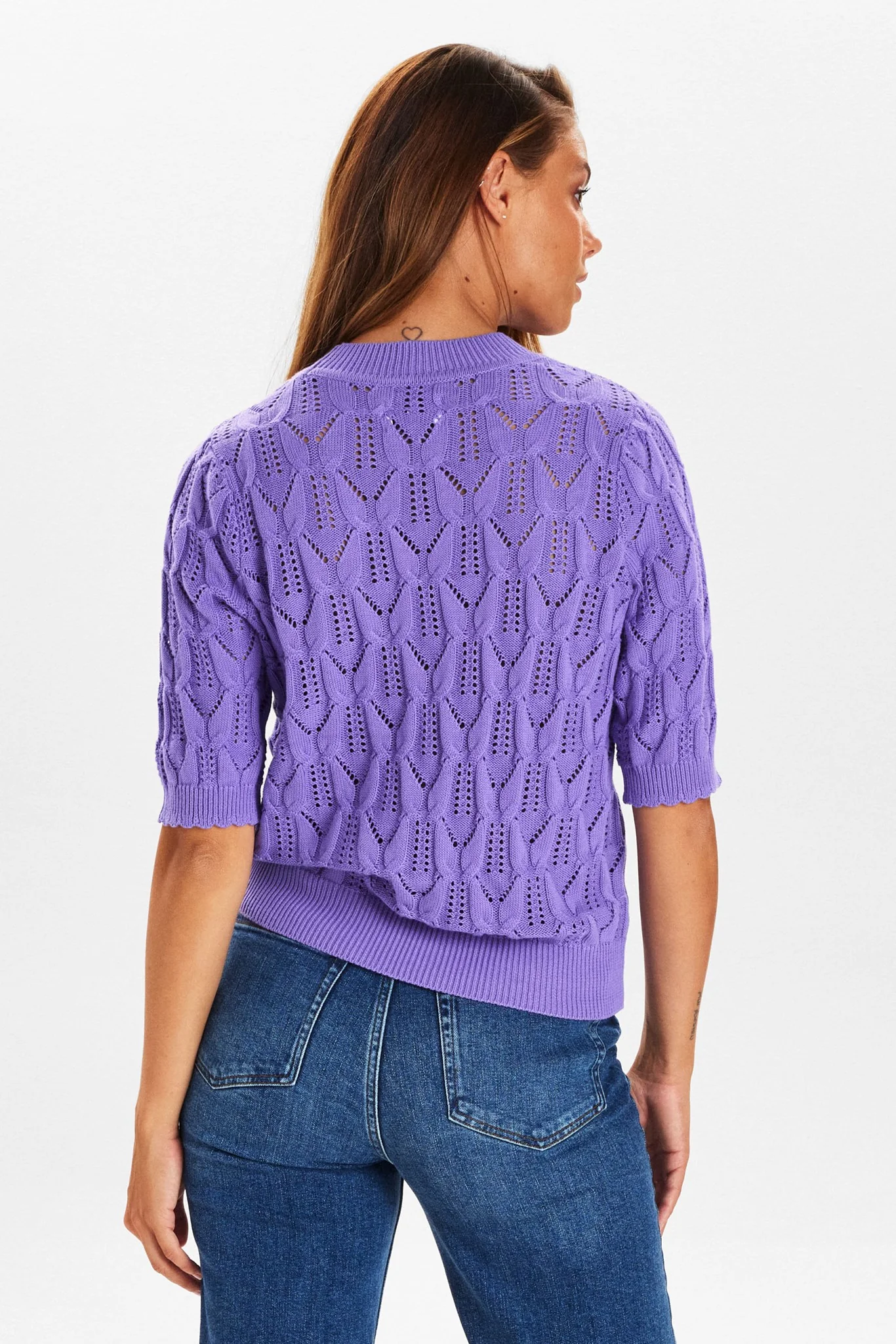 NUNIKKIE PULLOVER - GOTS - Paisley Purple - Image 2