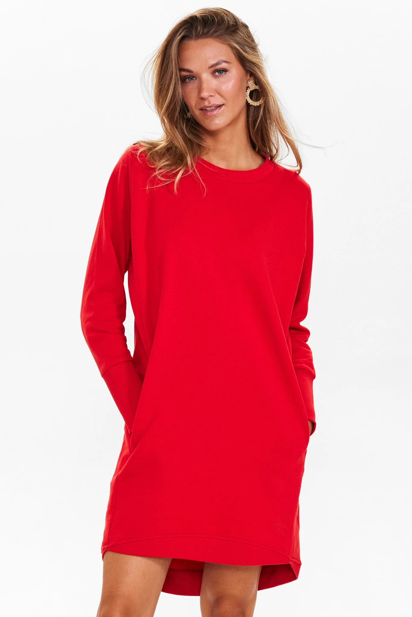 NUNIKOLA DRESS BF - Molten Lava