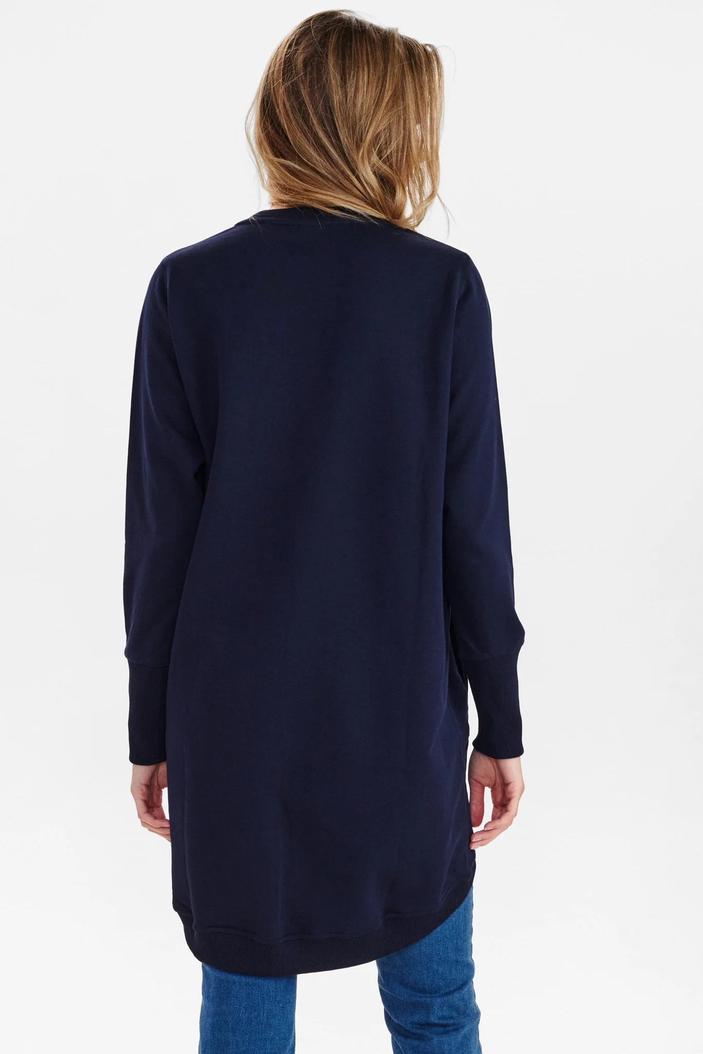 NUNIKOLA DRESS - NOOS - GOTS - Dark Sapphire - Image 2