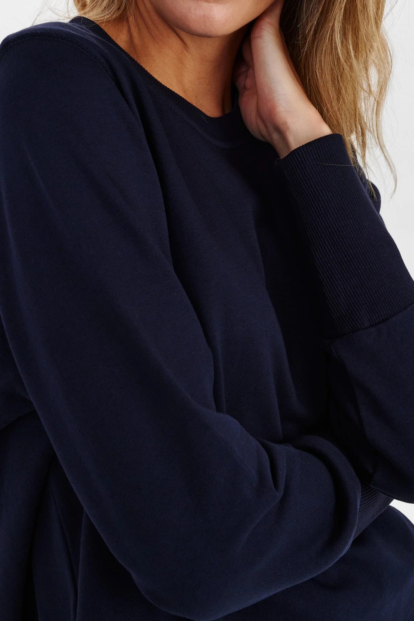 NUNIKOLA DRESS - NOOS - GOTS - Dark Sapphire - Image 5