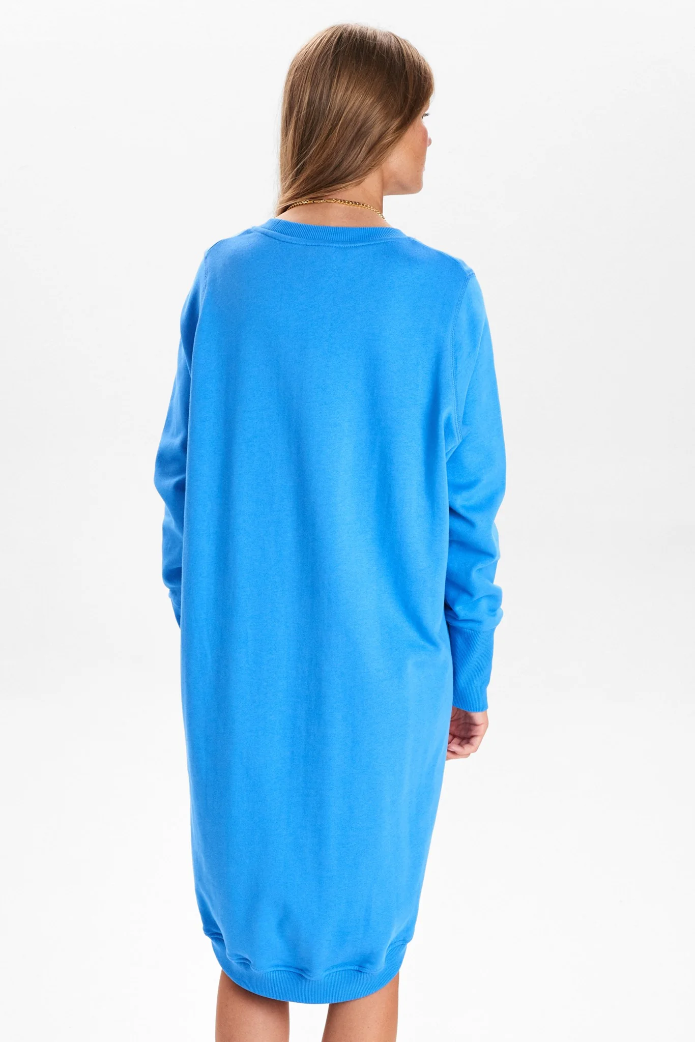 NUNIKOLA DRESS - NOOS - GOTS - Palace Blue - Image 2
