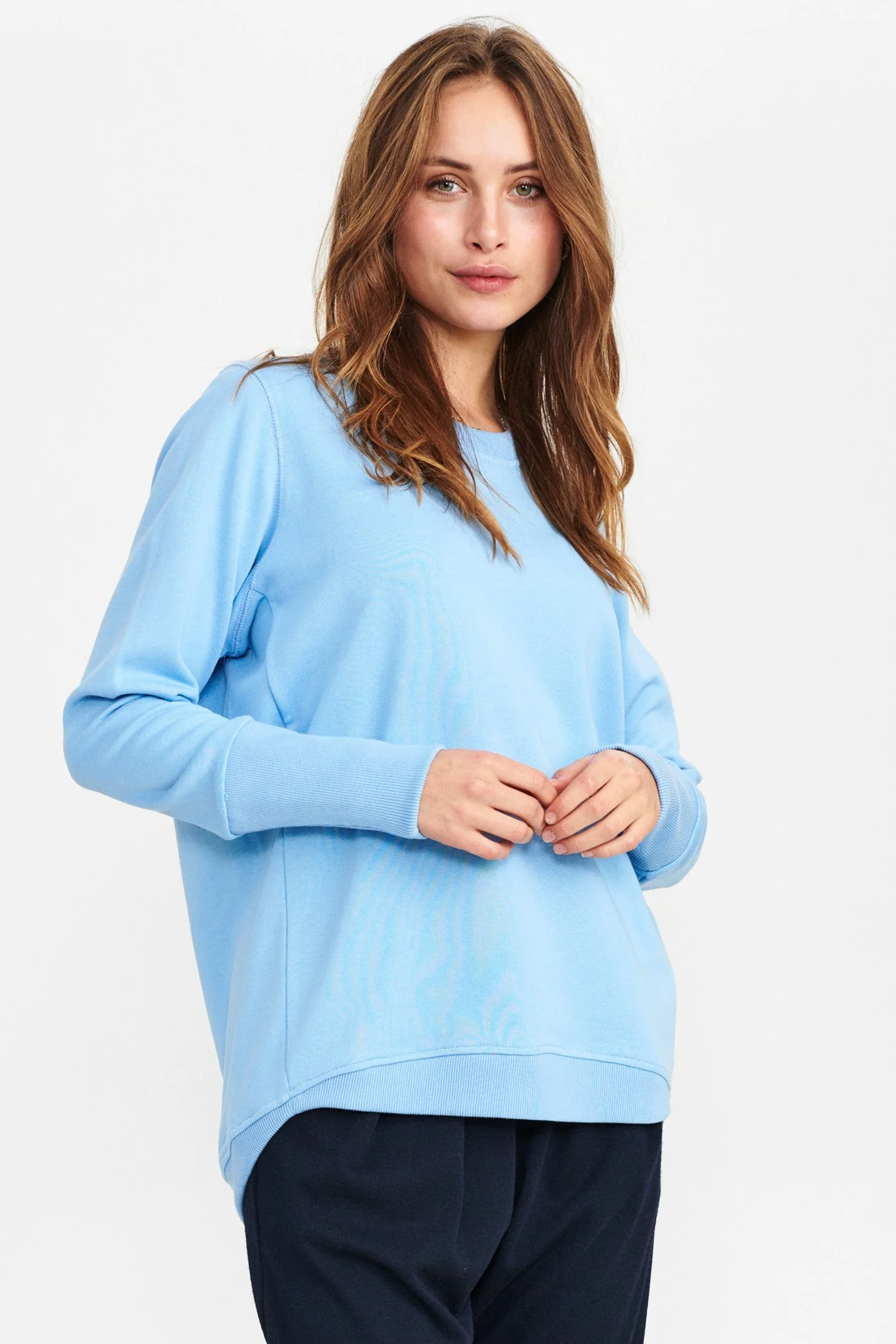 NUNIKOLA PULLOVER - Della Robbia Blue
