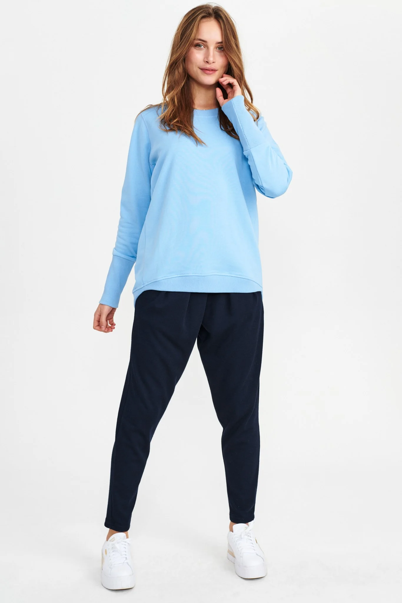 NUNIKOLA PULLOVER - Della Robbia Blue - Image 3
