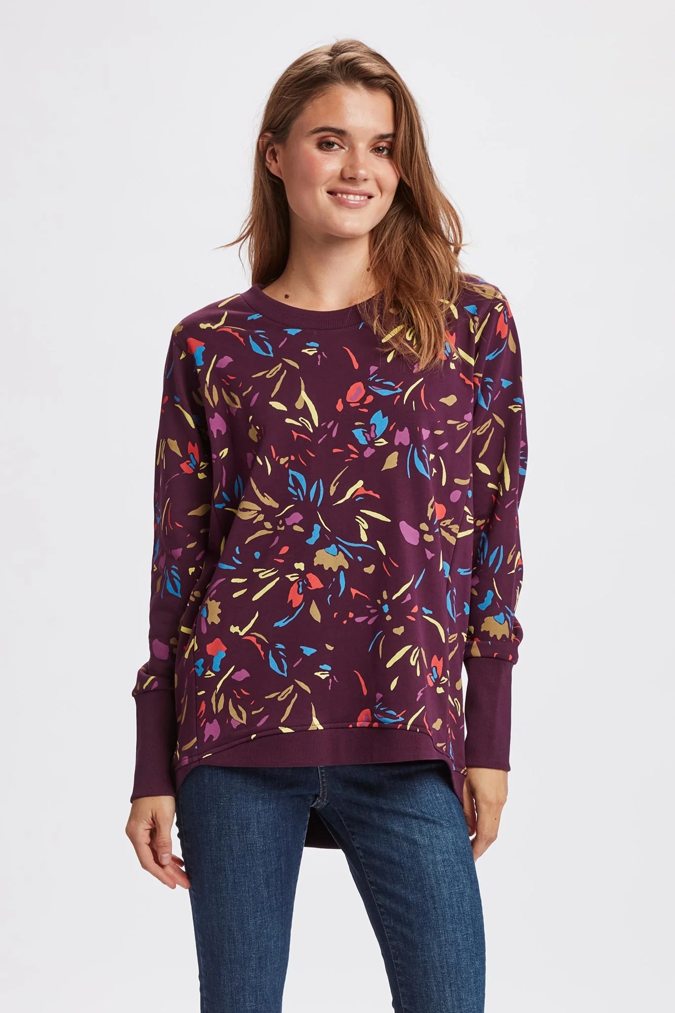 NUNIKOLA SWEAT BF - Winter Bloom