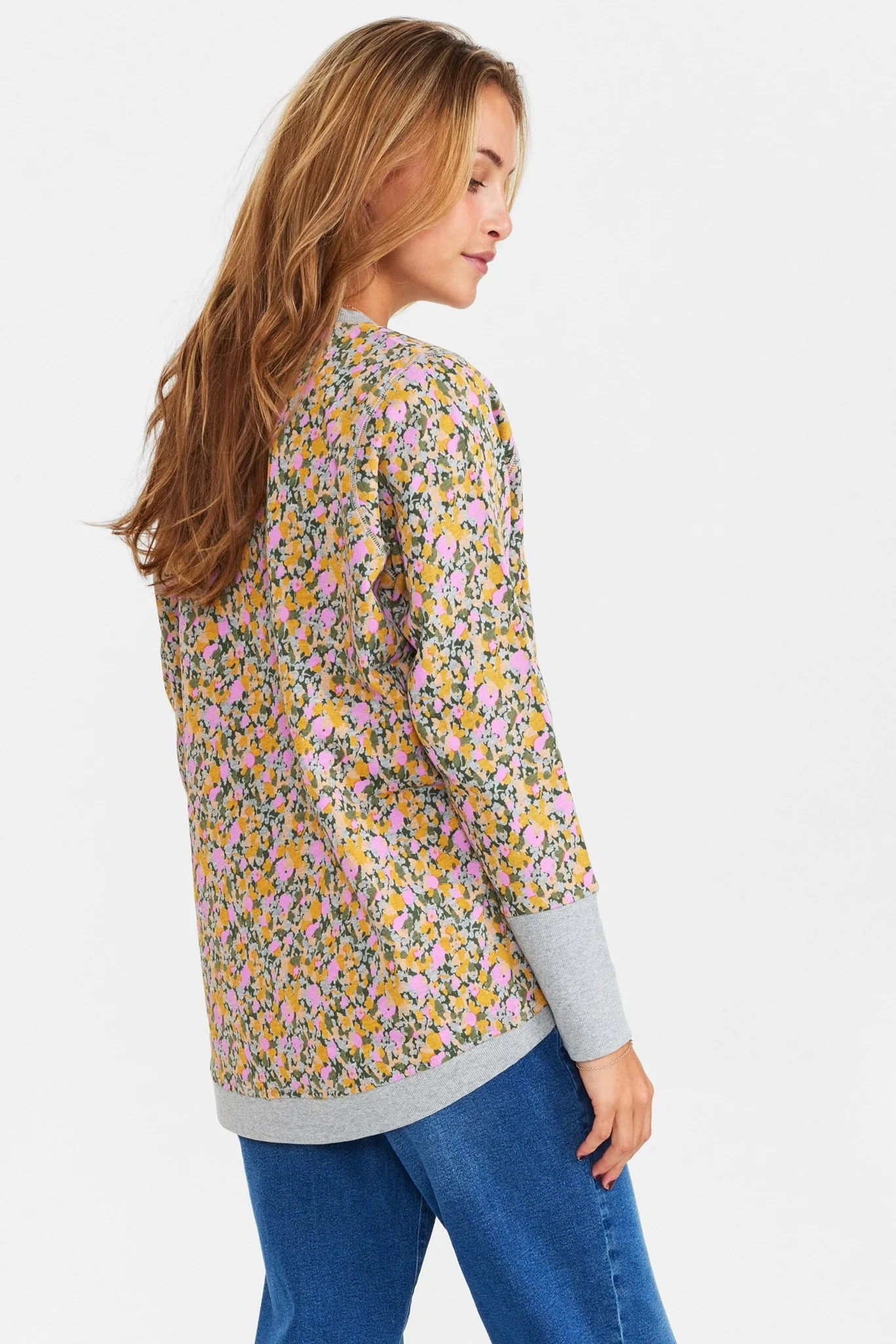 NUNIKOLA SWEAT - Medium Grey mel - Image 2