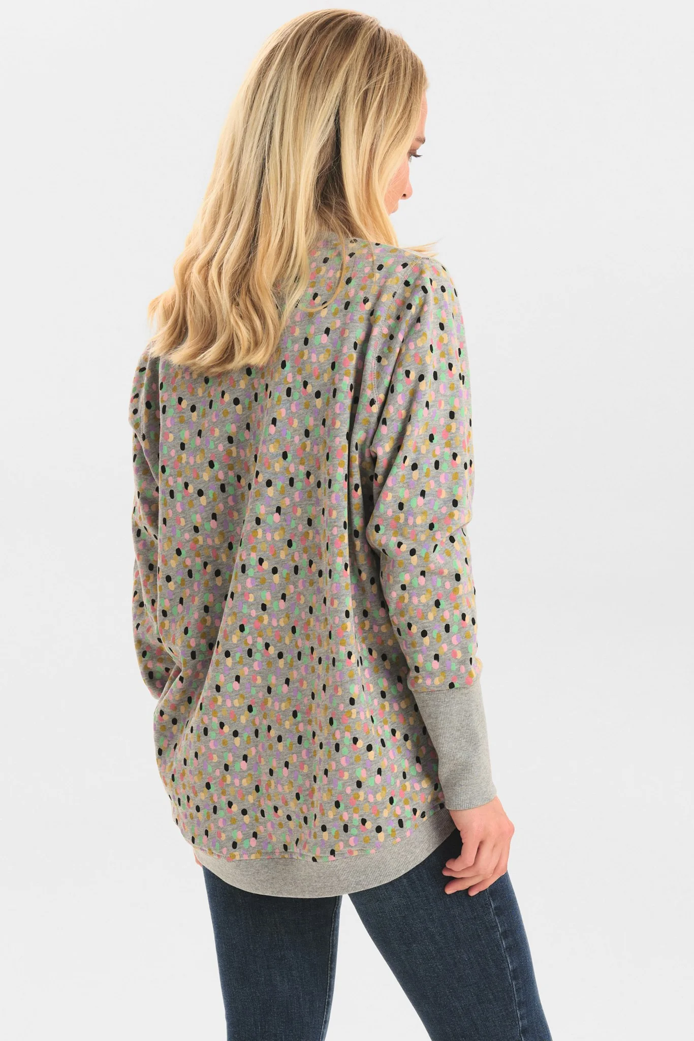 NUNIKOLA SWEAT - Medium Grey mel - Image 2