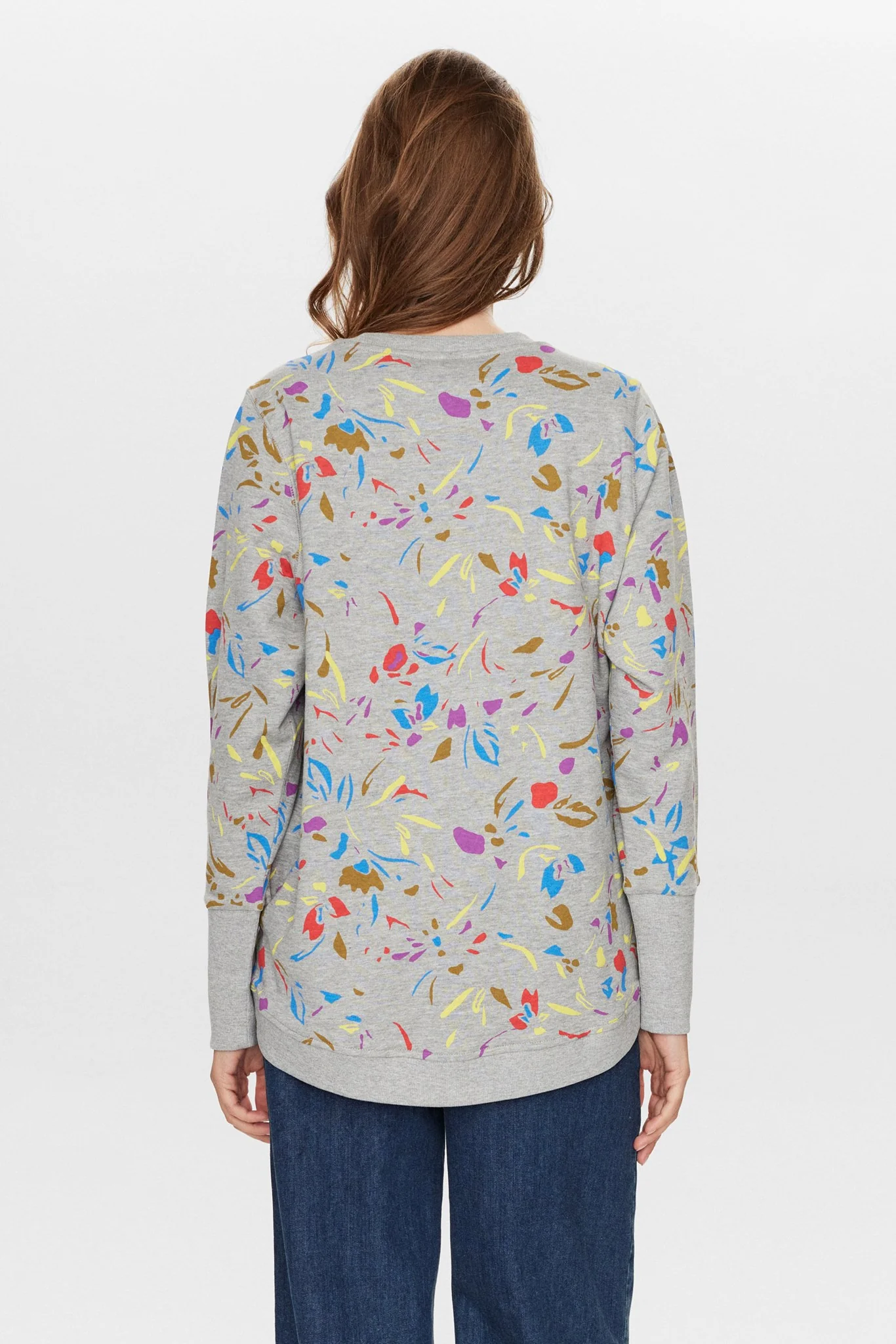 NUNIKOLA SWEAT - Medium Grey mel - Image 2