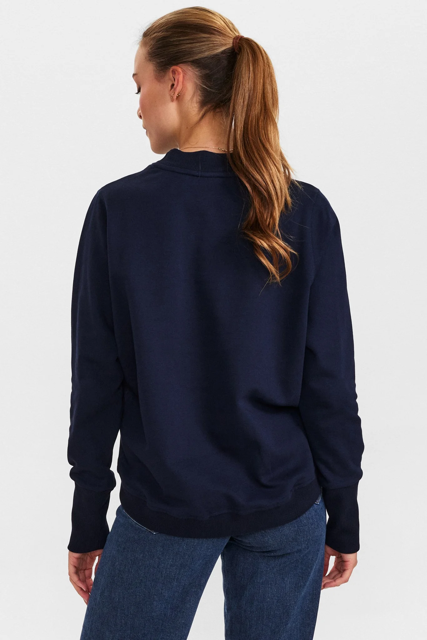 NUNIKOLA TURTLENECK-NOOS-GOTS - Dark Sapphire - Image 2