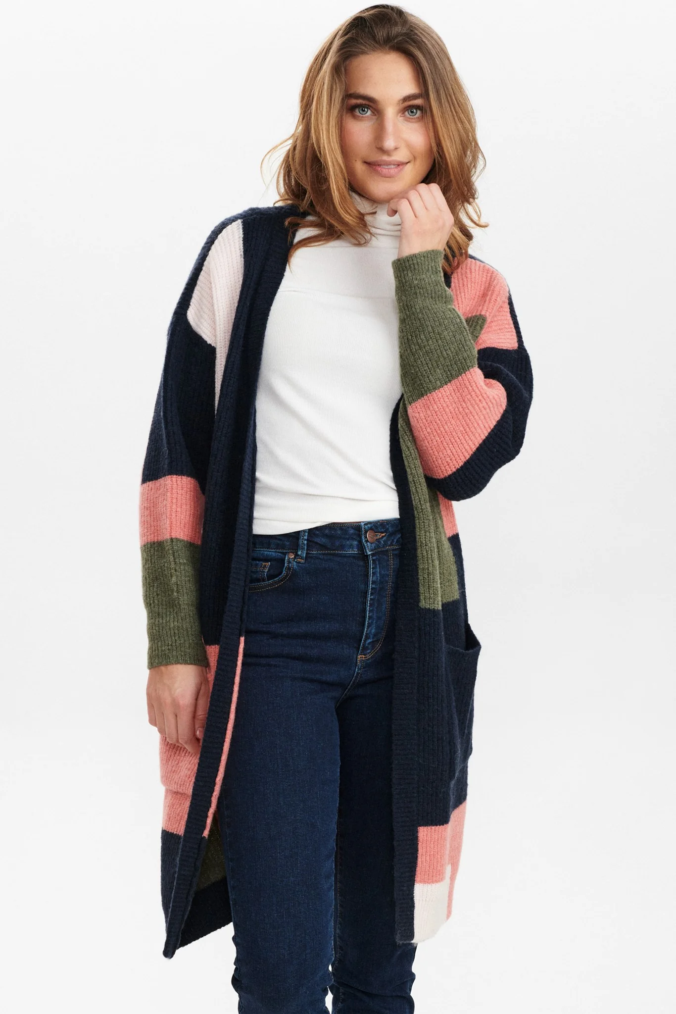 NUNINA CARDIGAN BF - Lantana