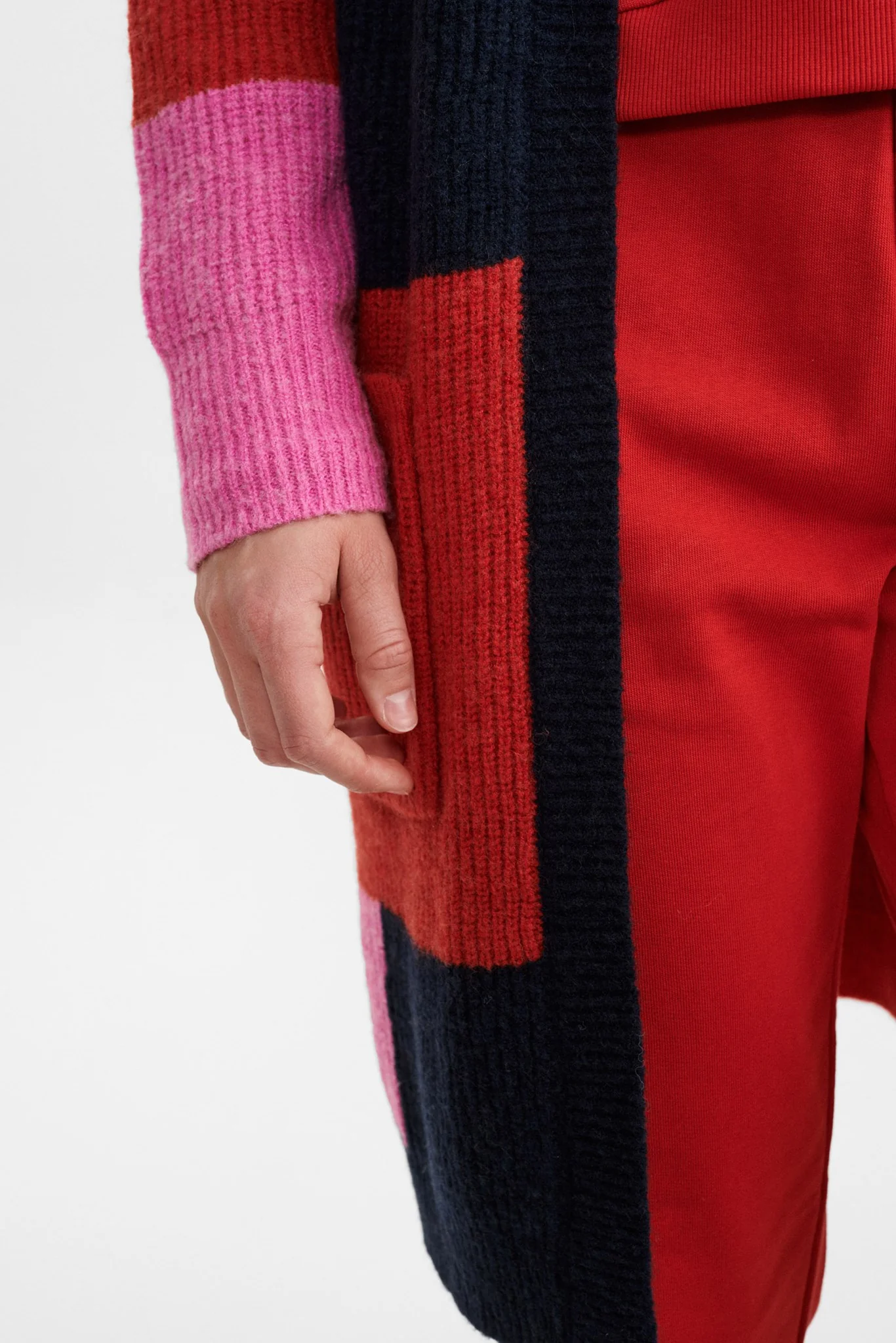 NUNINA CARDIGAN BF - Molten Lava - Image 4