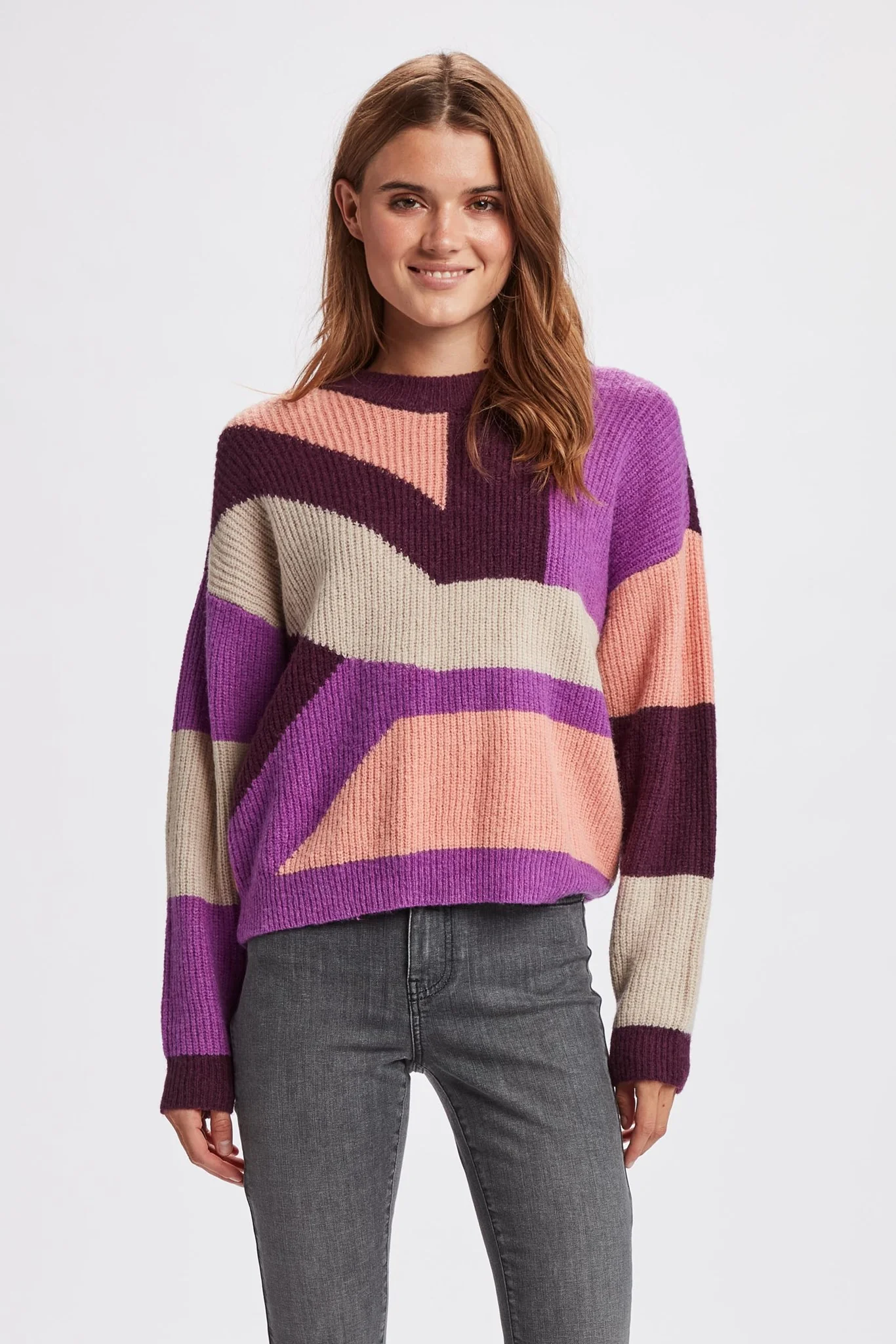 NUNINA PULLOVER BF - Winter Bloom