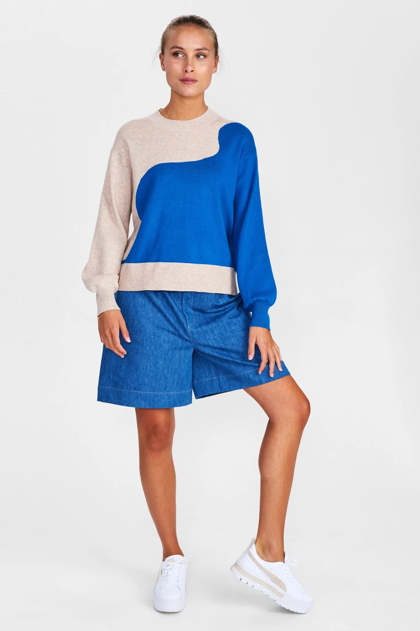 NUNINI PULLOVER - Bonnie Blue - Image 3