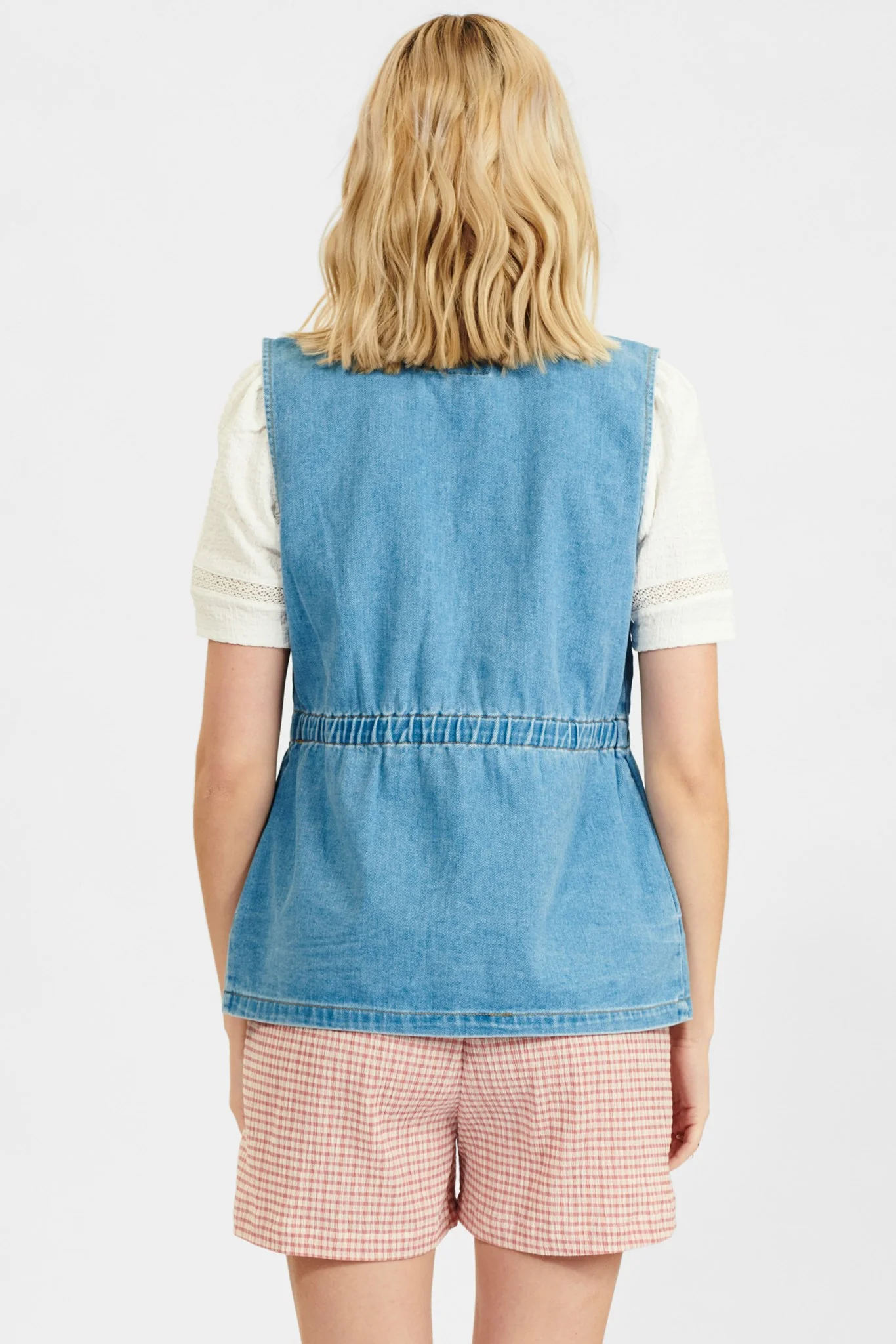 NUNINNA  DENIM SHIRT  - Light Blue Denim - Image 2