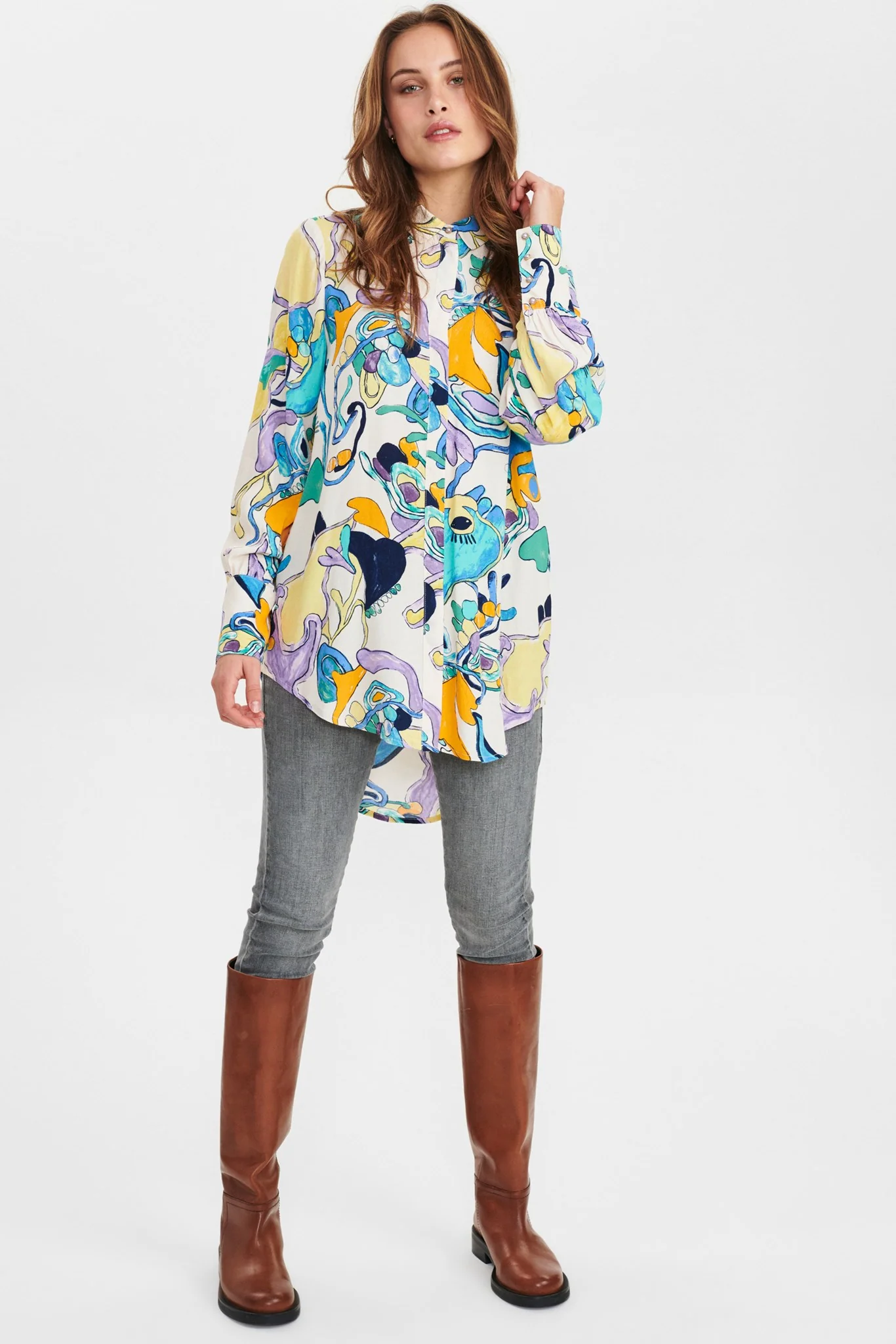 NUNINNA SHIRT - Mixed Colors - Image 3