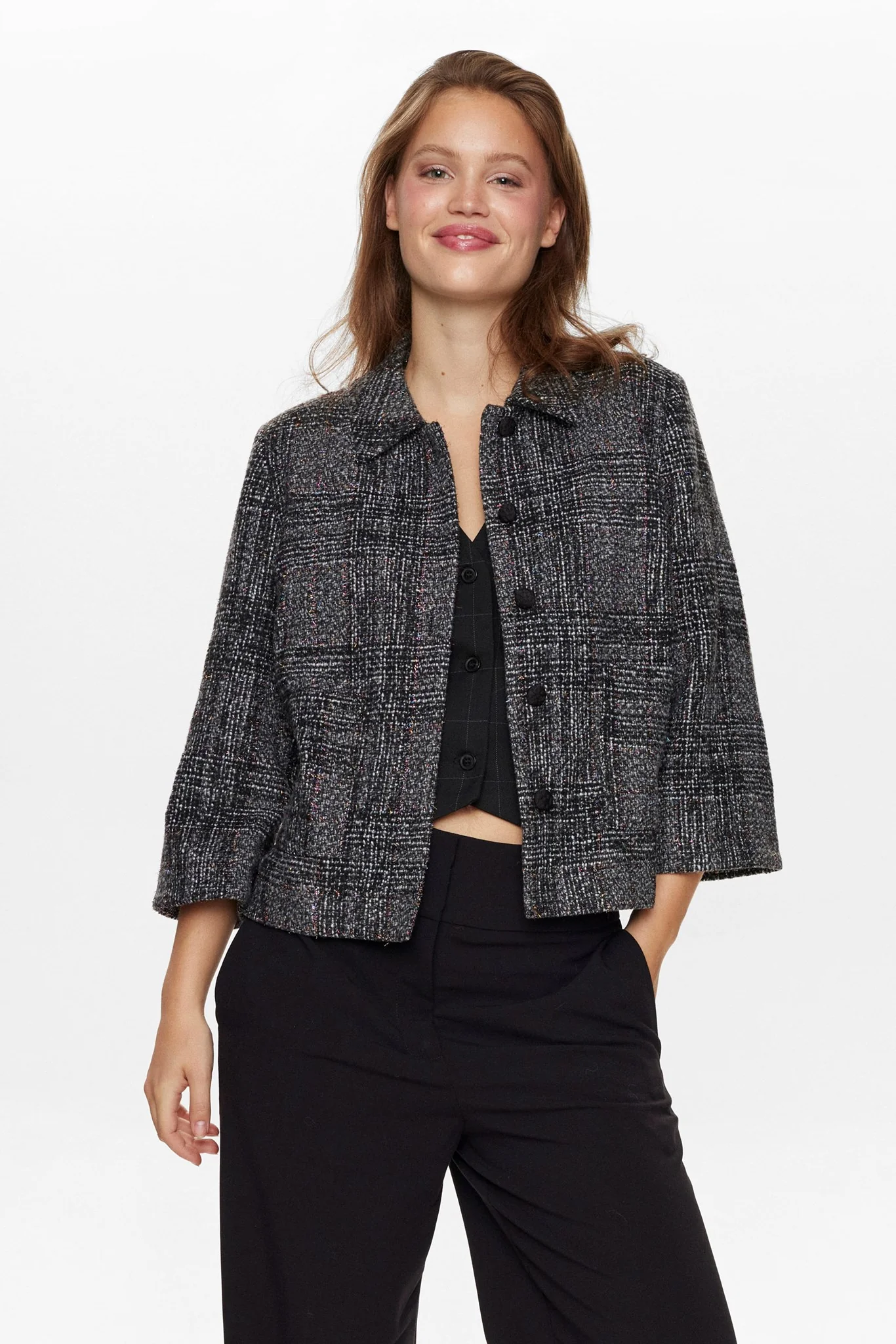 NUNISTA JACKET - Caviar
